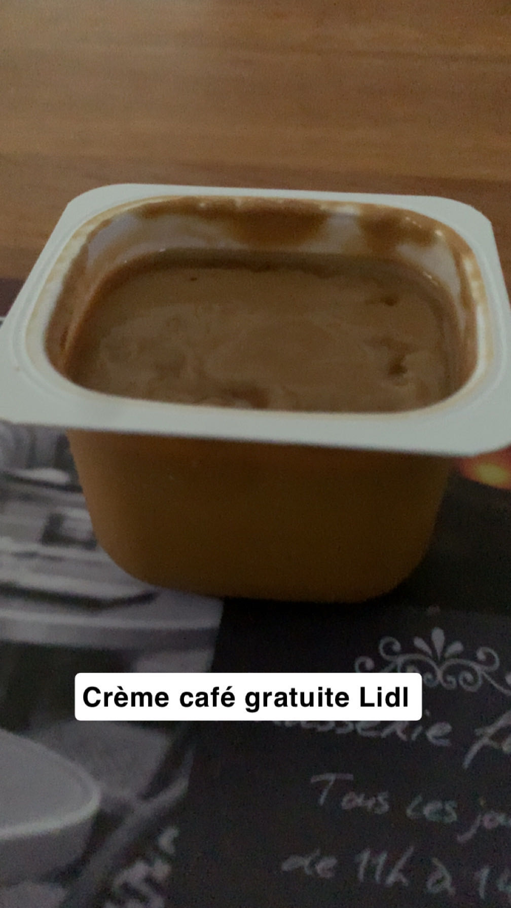 Crème café Lidl