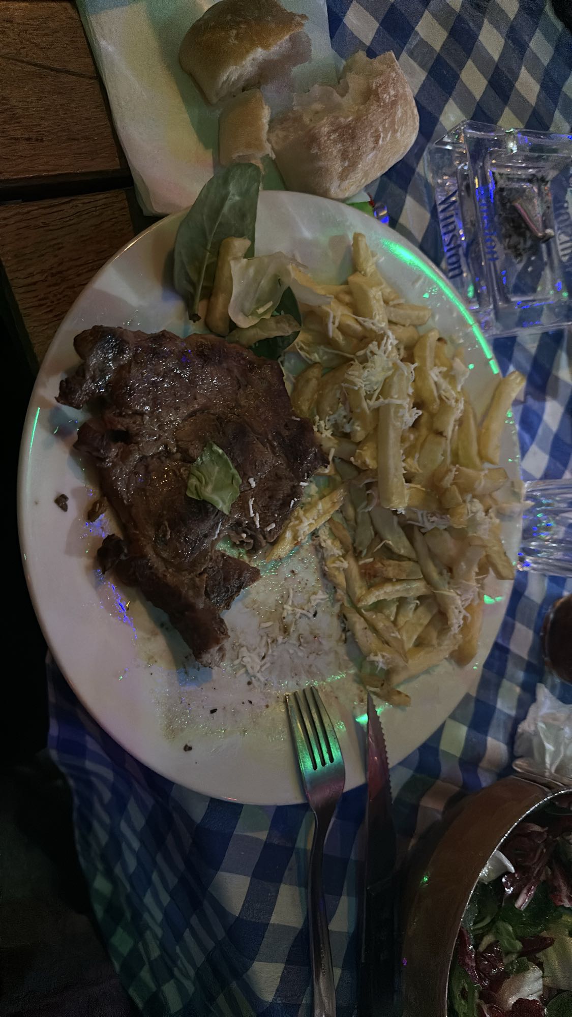 Steak and Fries Plate