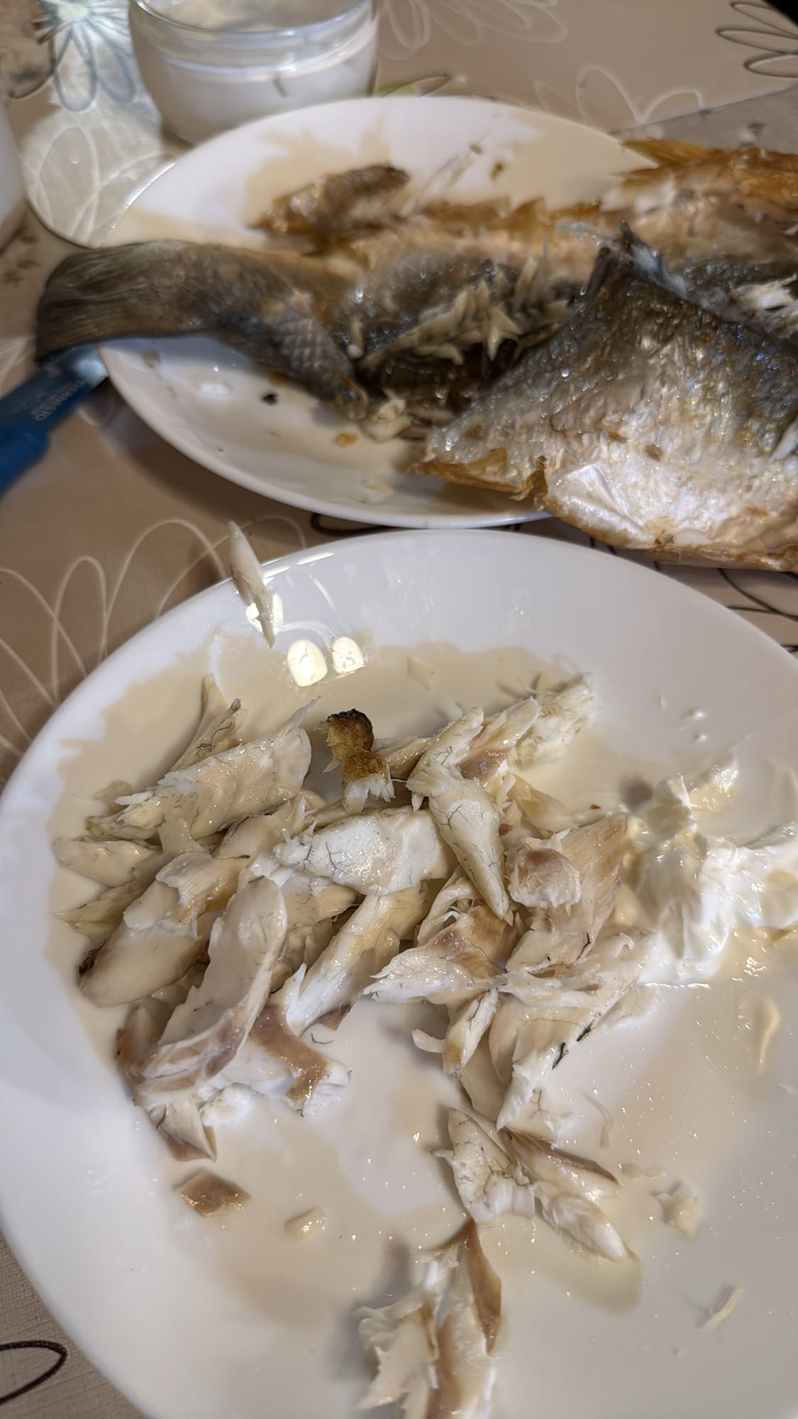 Pește cu smântână