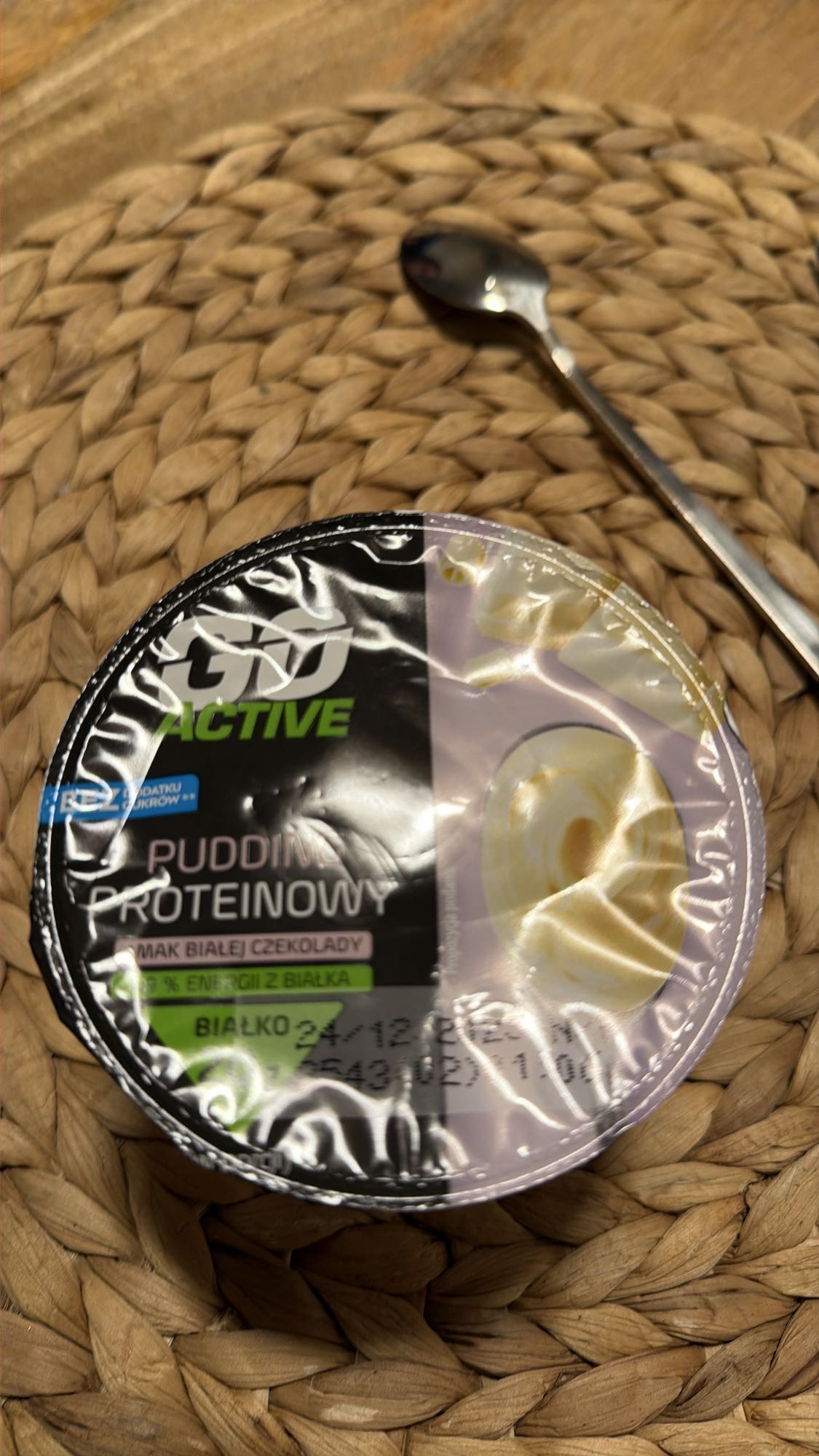 Pudding biała czekolada