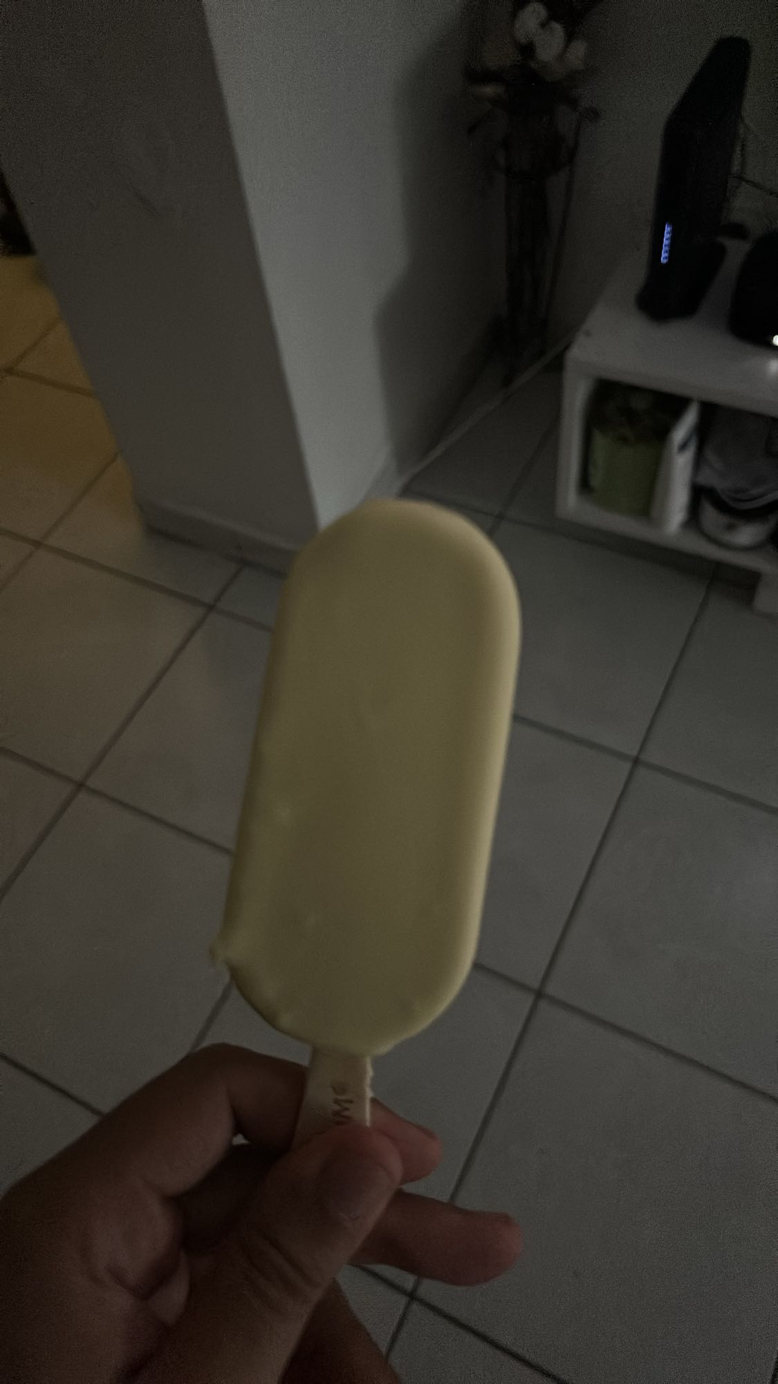 glace vanille enrobée