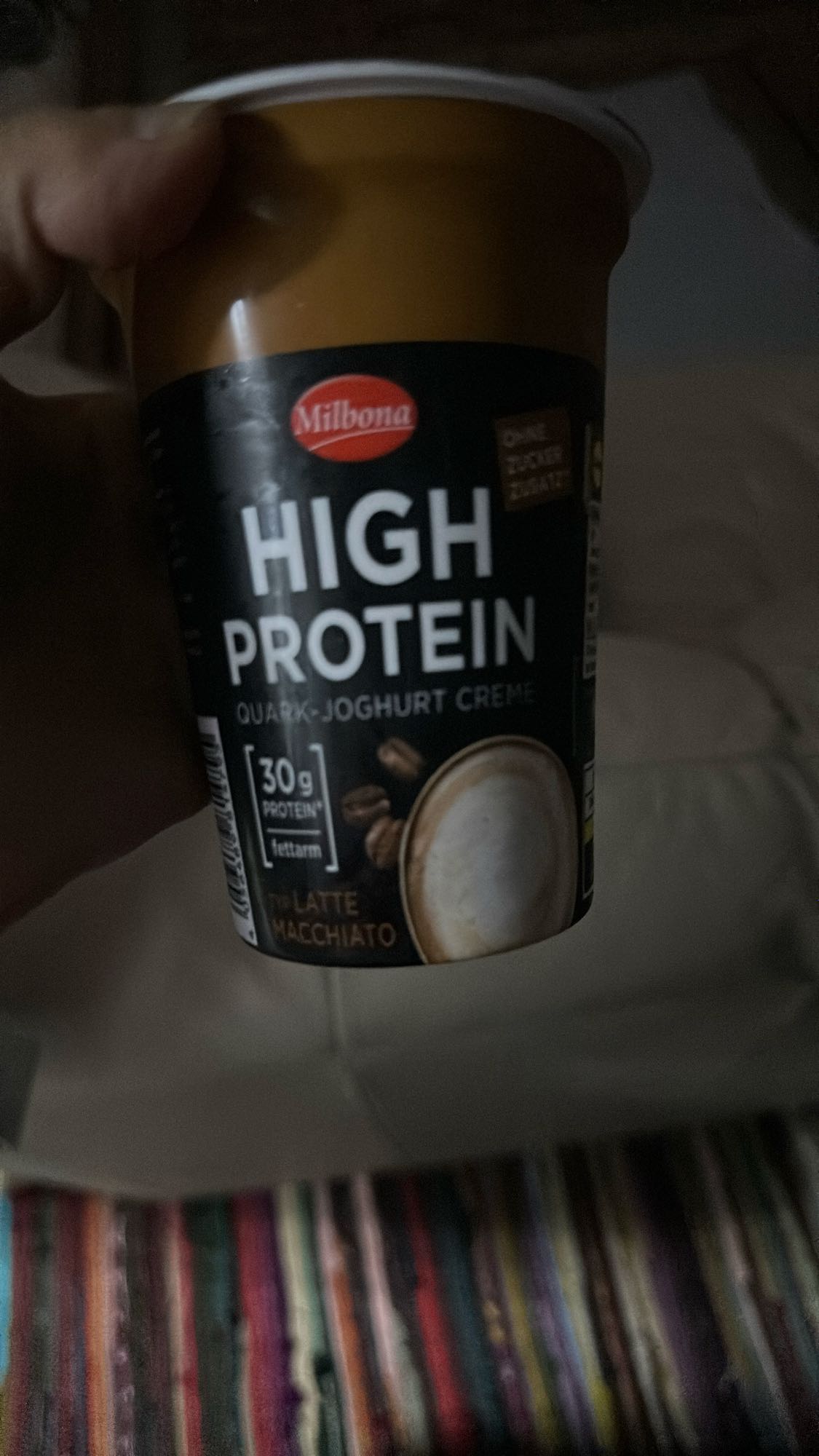 High Protein Quark Latte