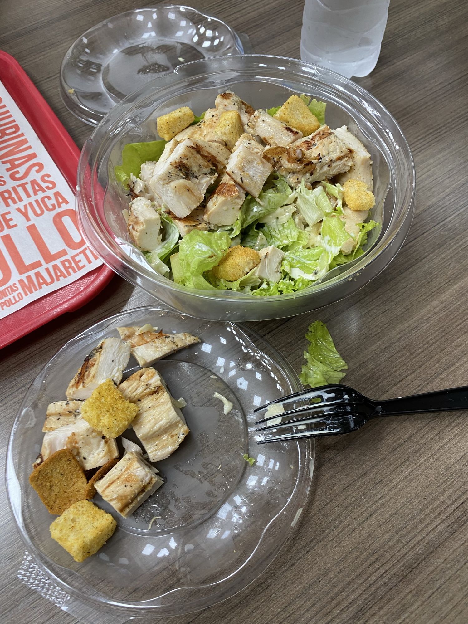Ensalada con pollo
