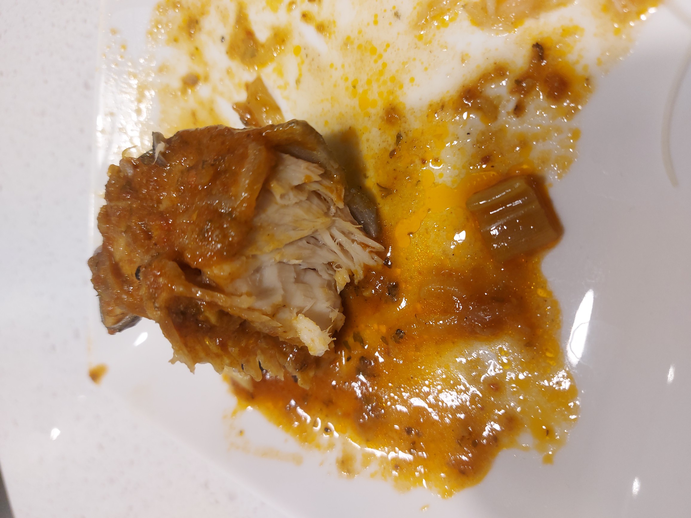 Poulet braisé sauce