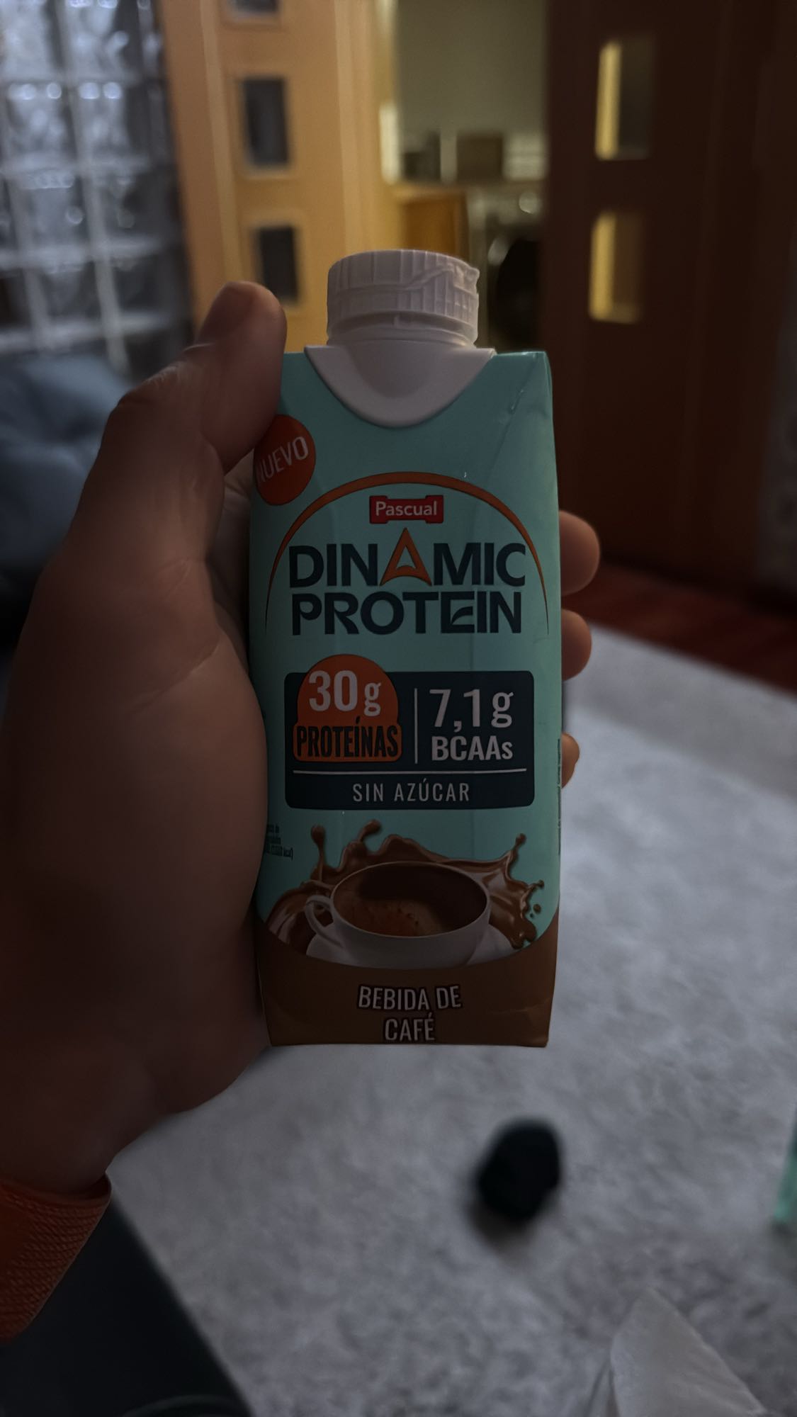 bebida proteica café