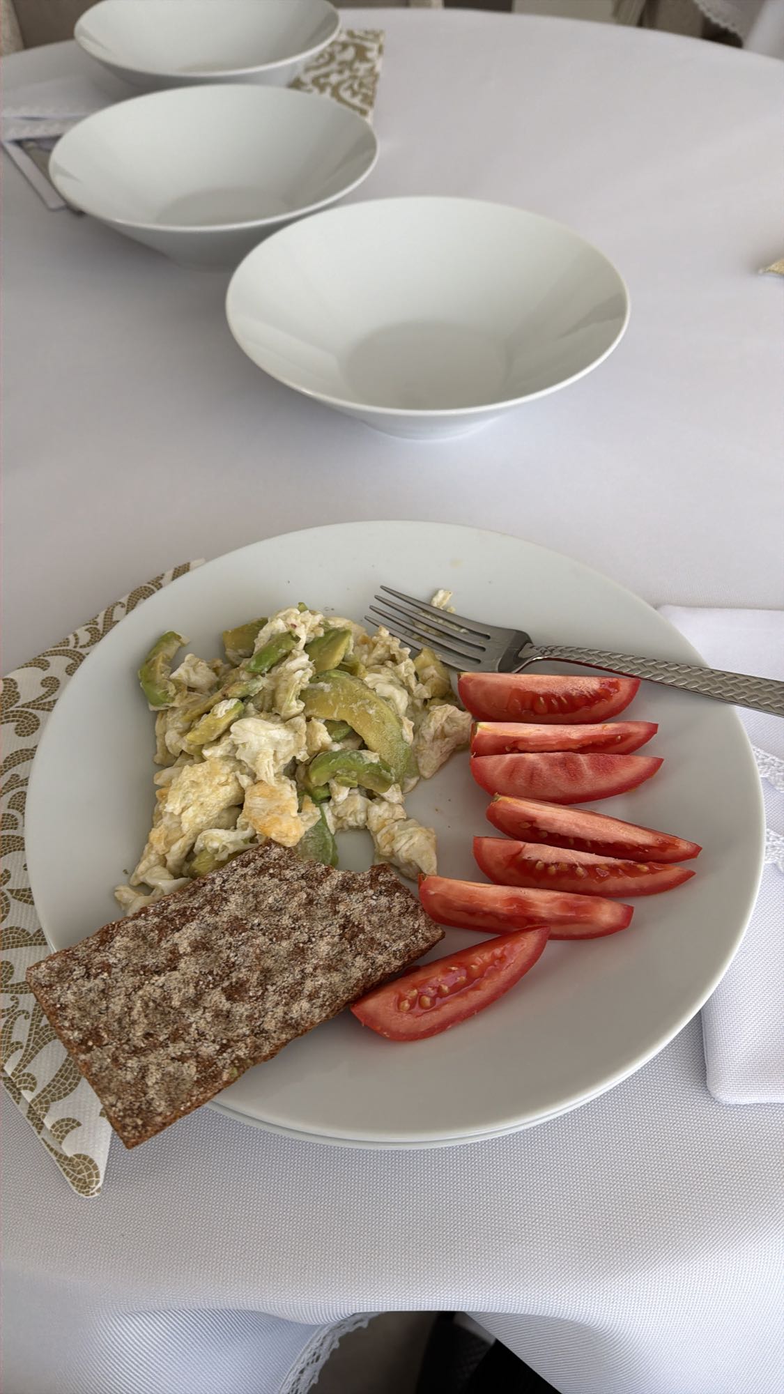 Jajecznica z warzywami