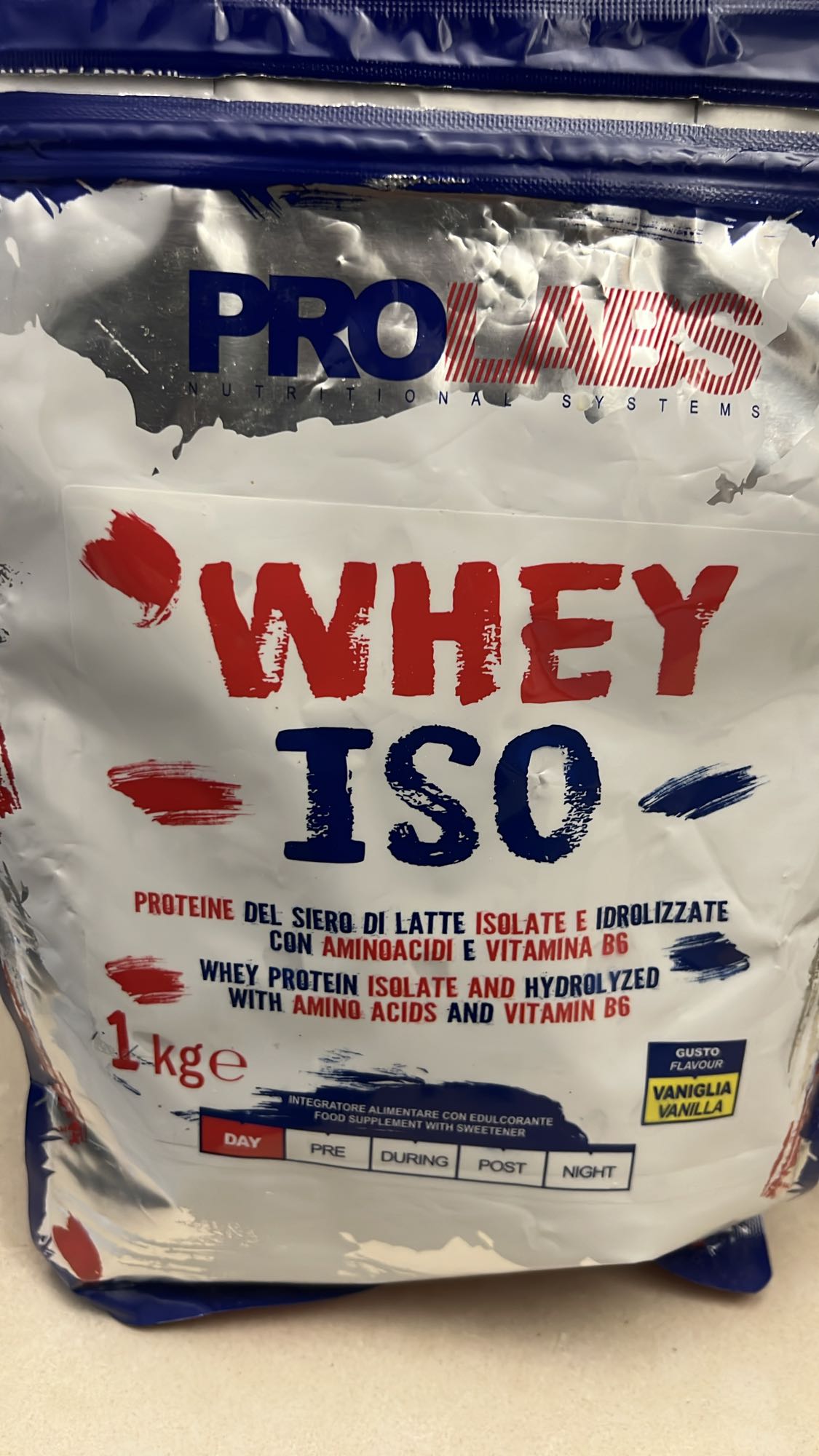 Whey ISO Vaniglia