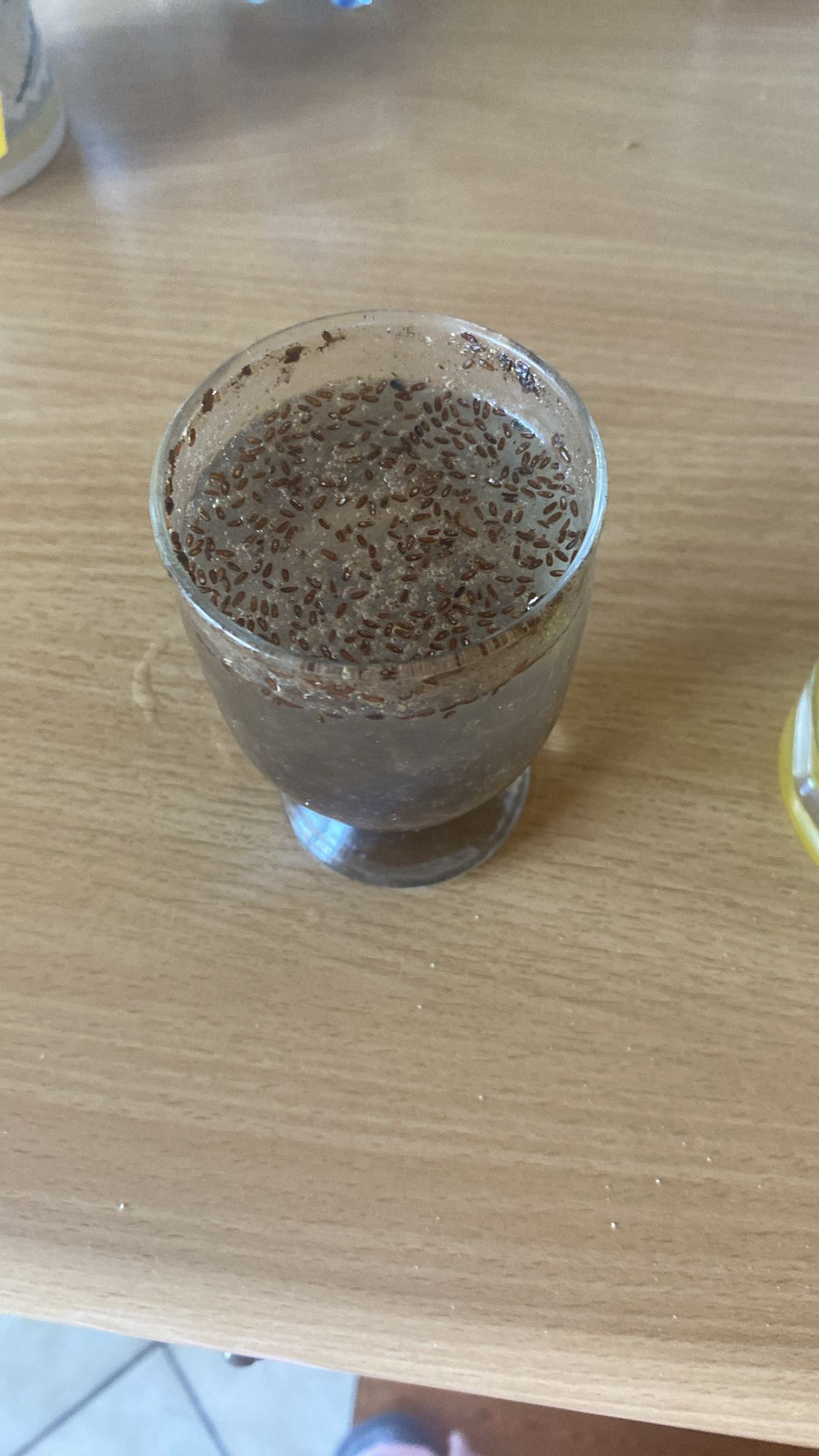 napój z siemieniem lnianym