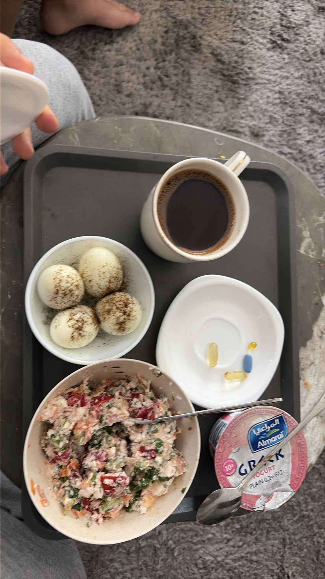 Protein-rich breakfast