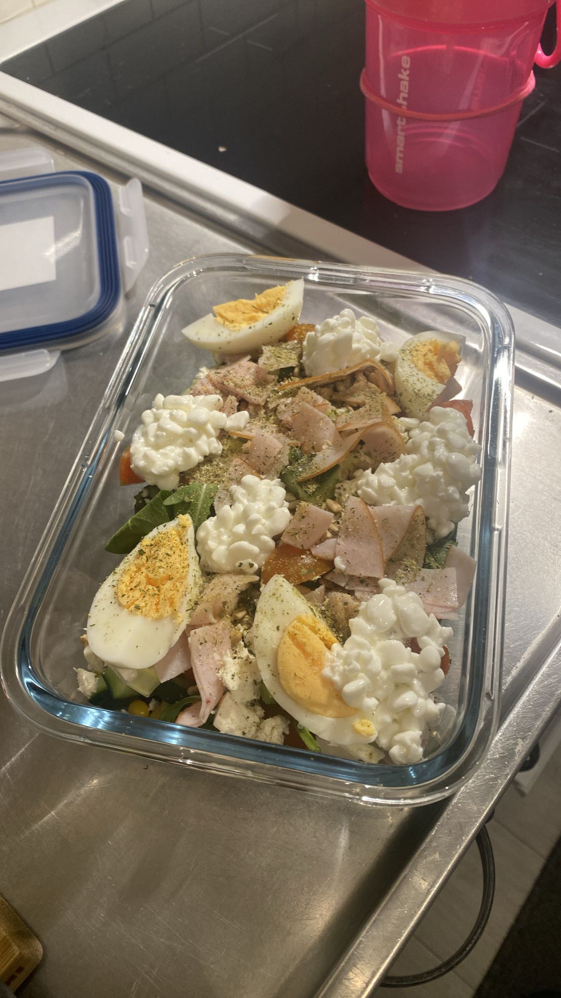 Ägg- och skinksallad