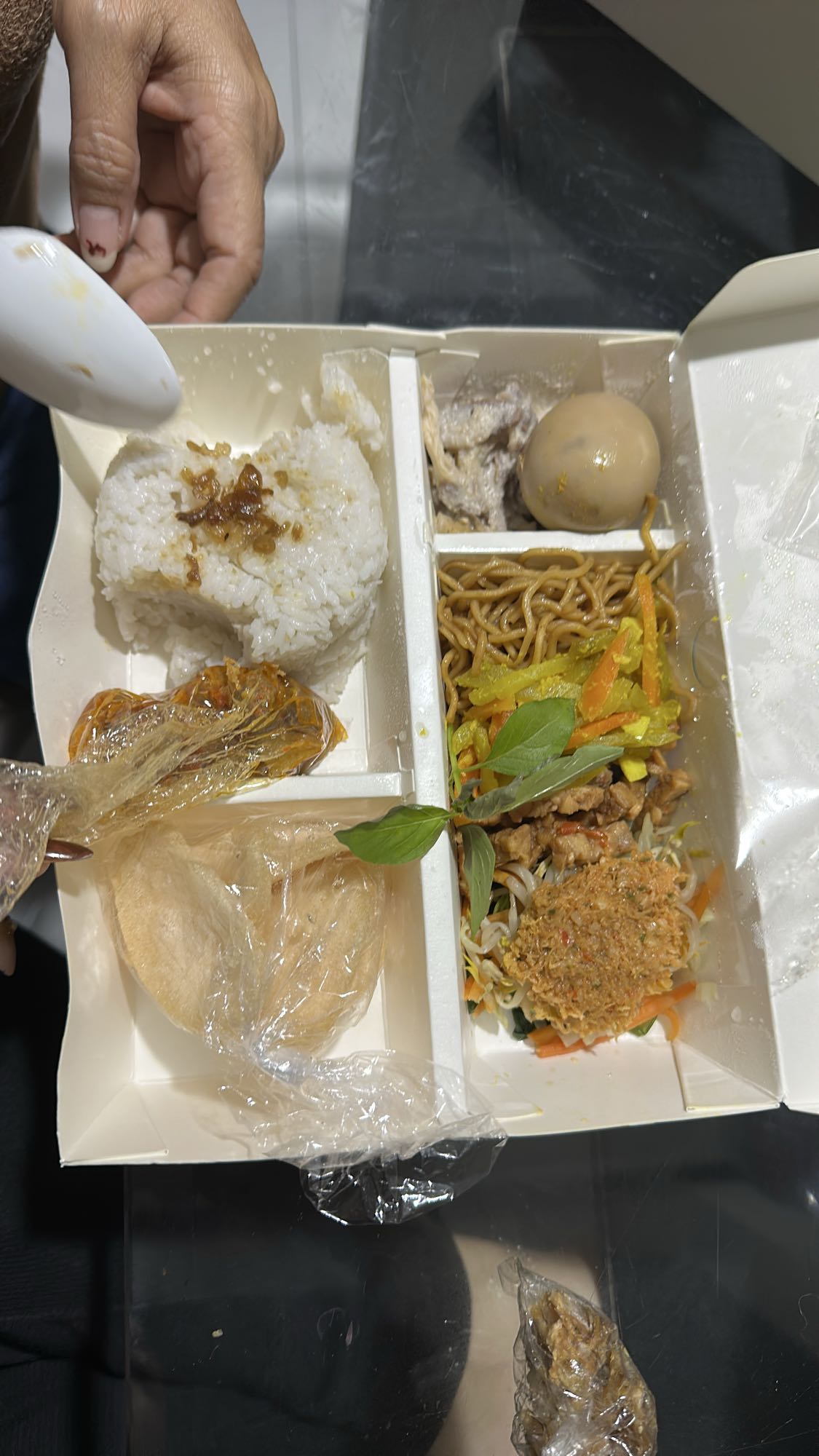 Indonesian rice box