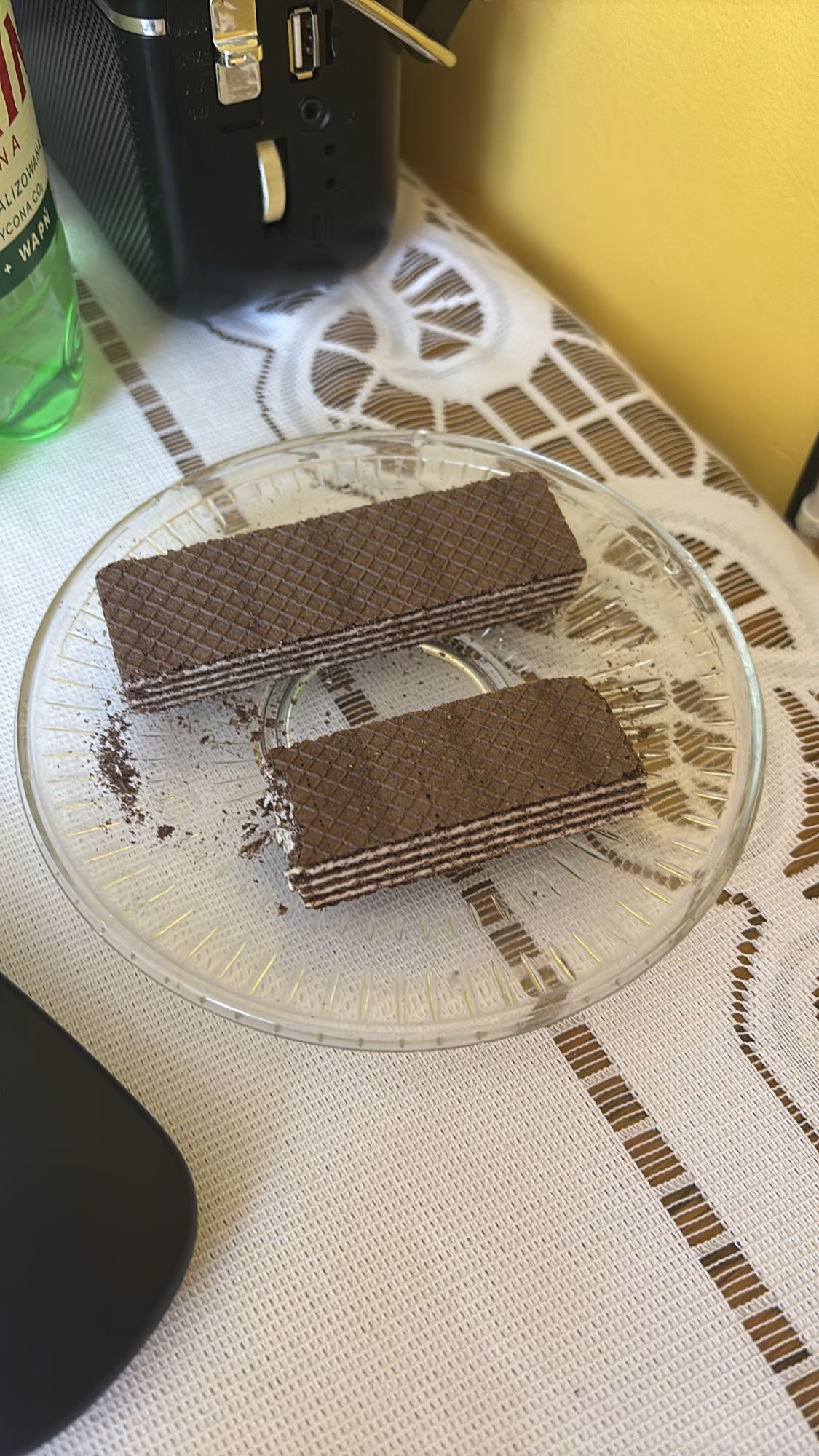 Wafle czekoladowe