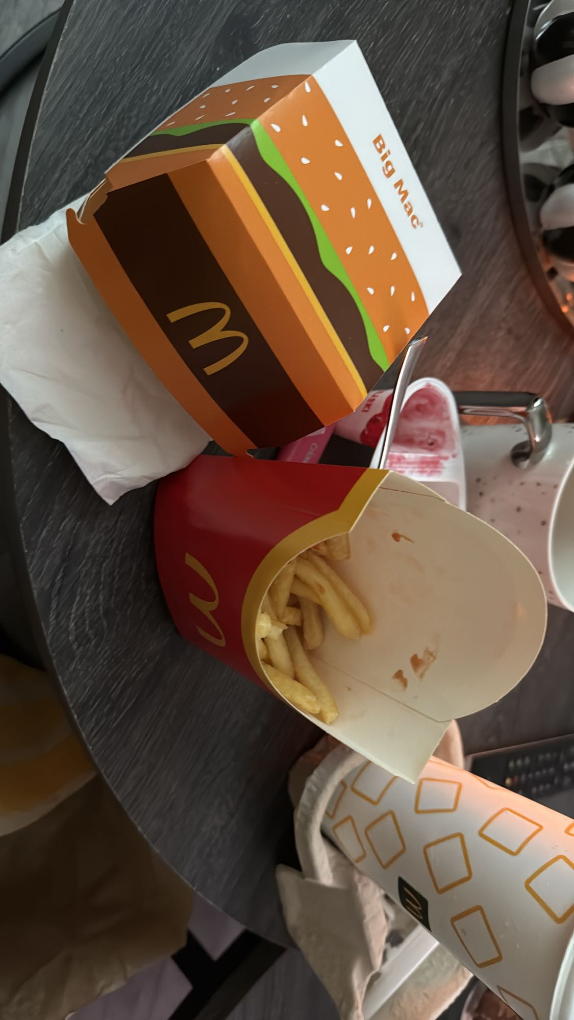 Zestaw Big Mac z frytkami