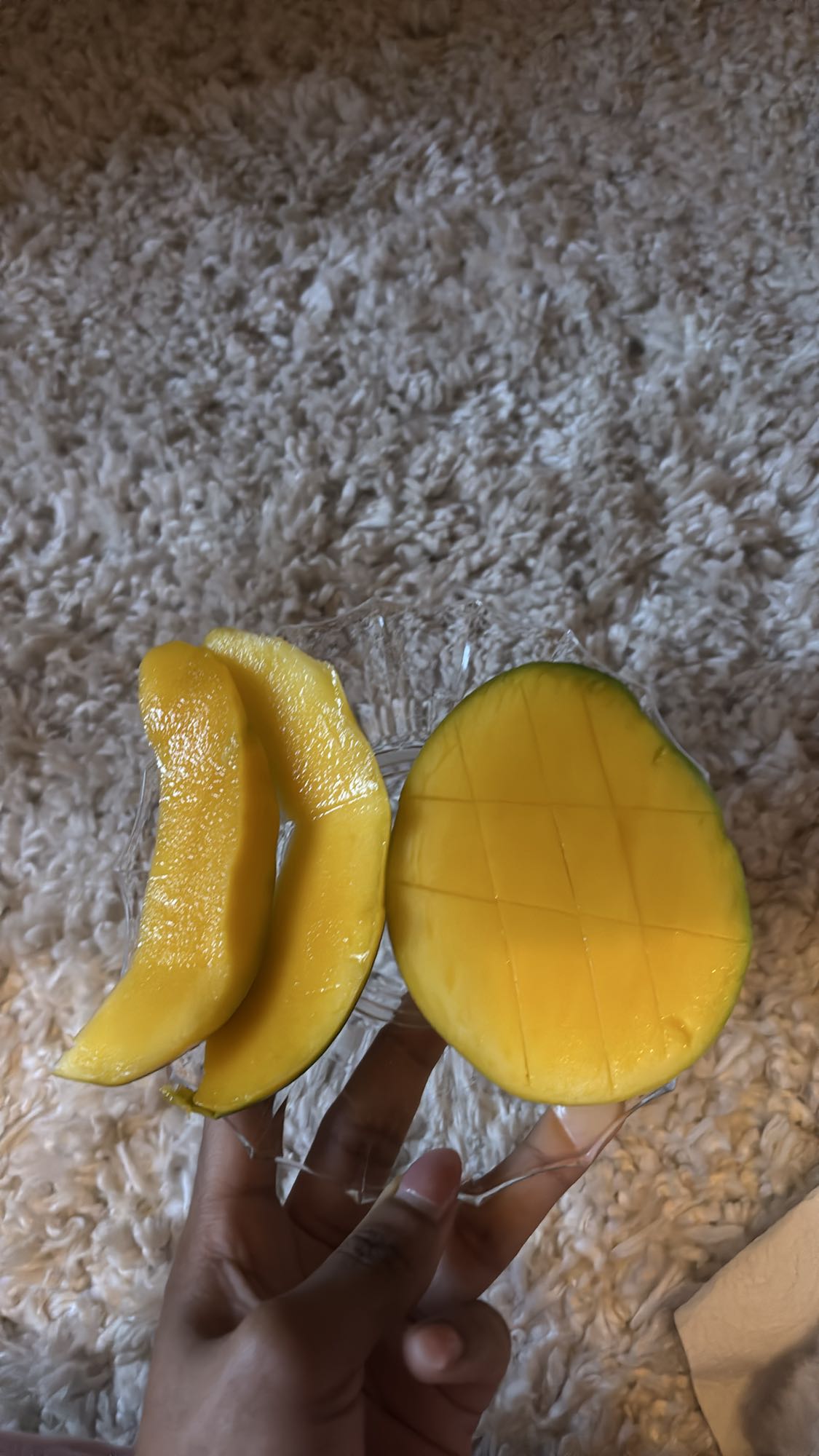 Skivad mango