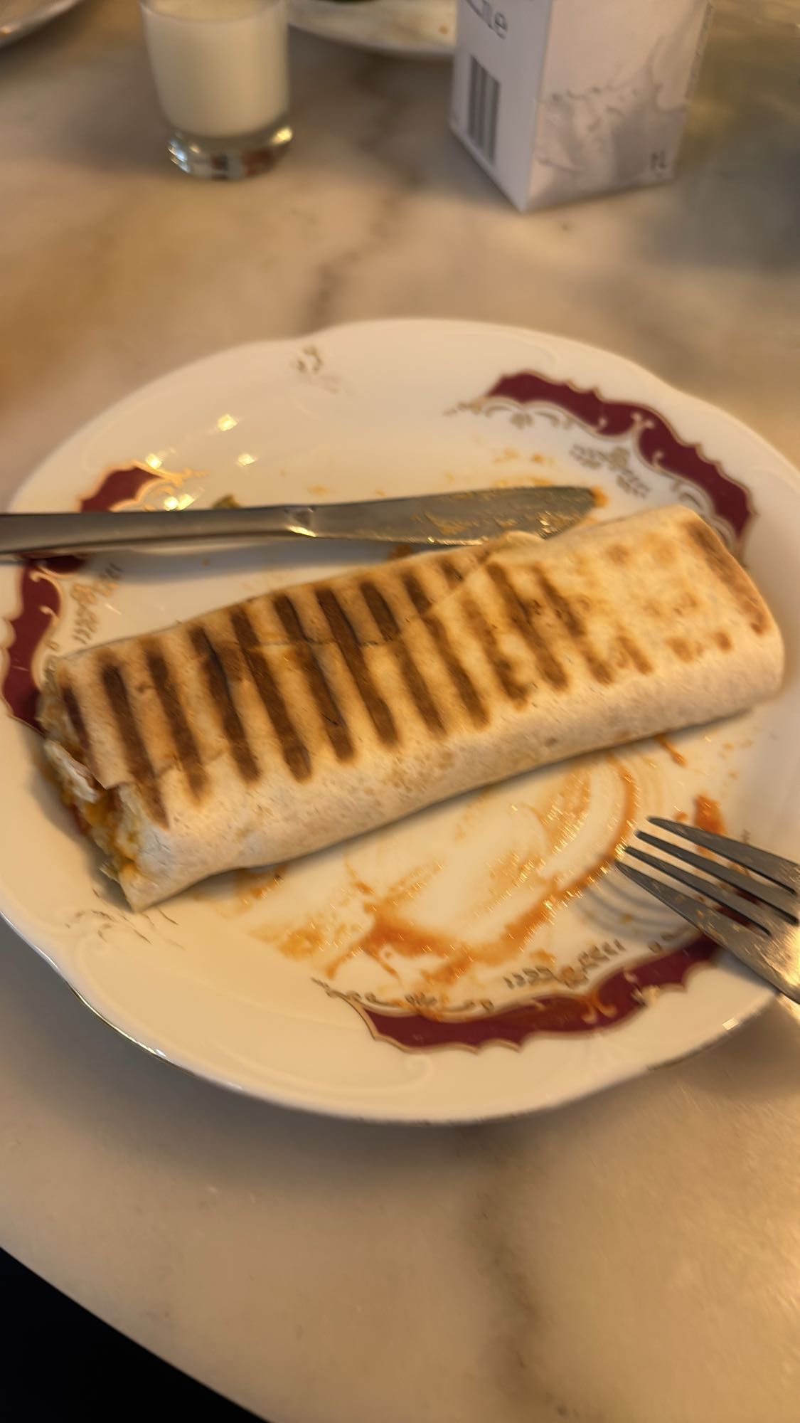 Grillad kycklingwrap