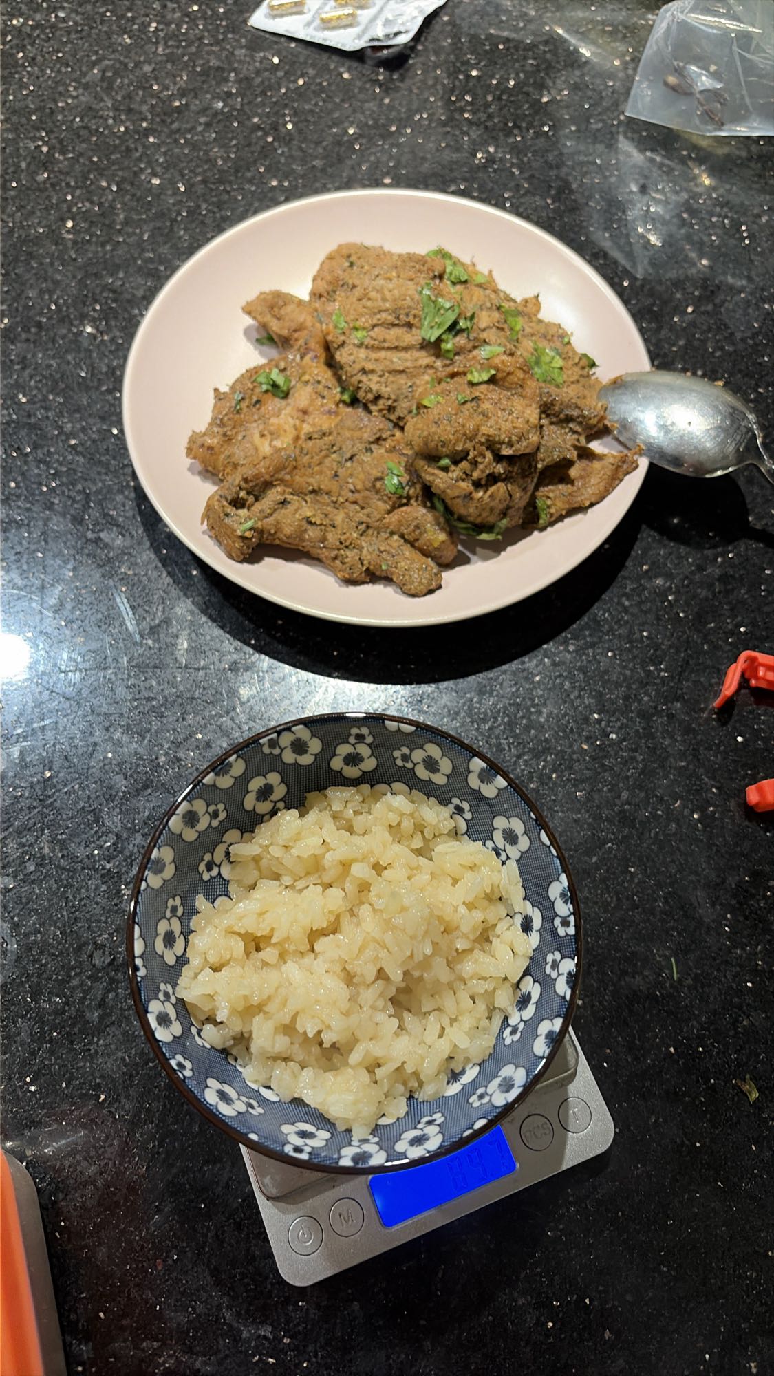 Grilled Chicken with Rice