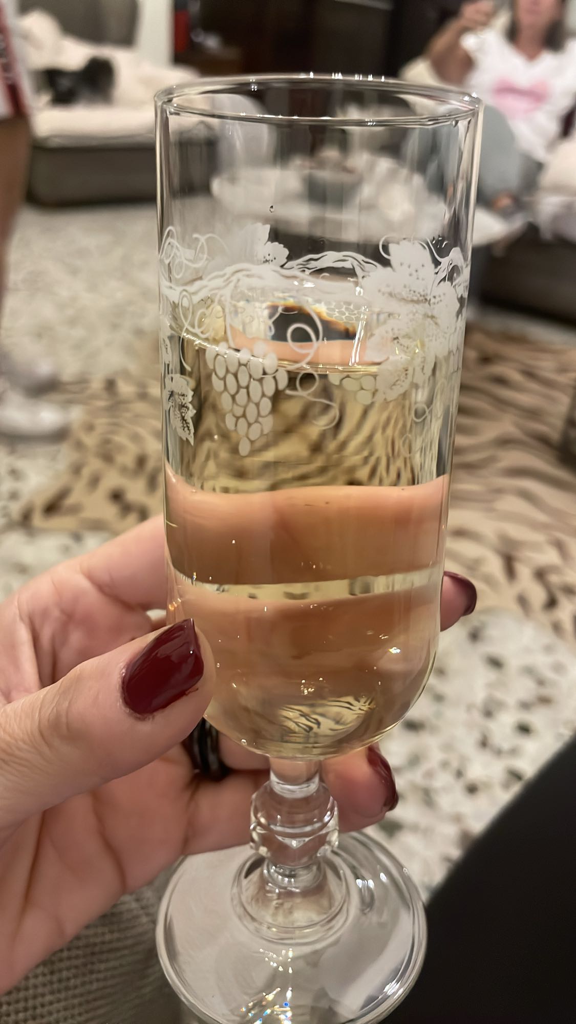 Glass of white wine