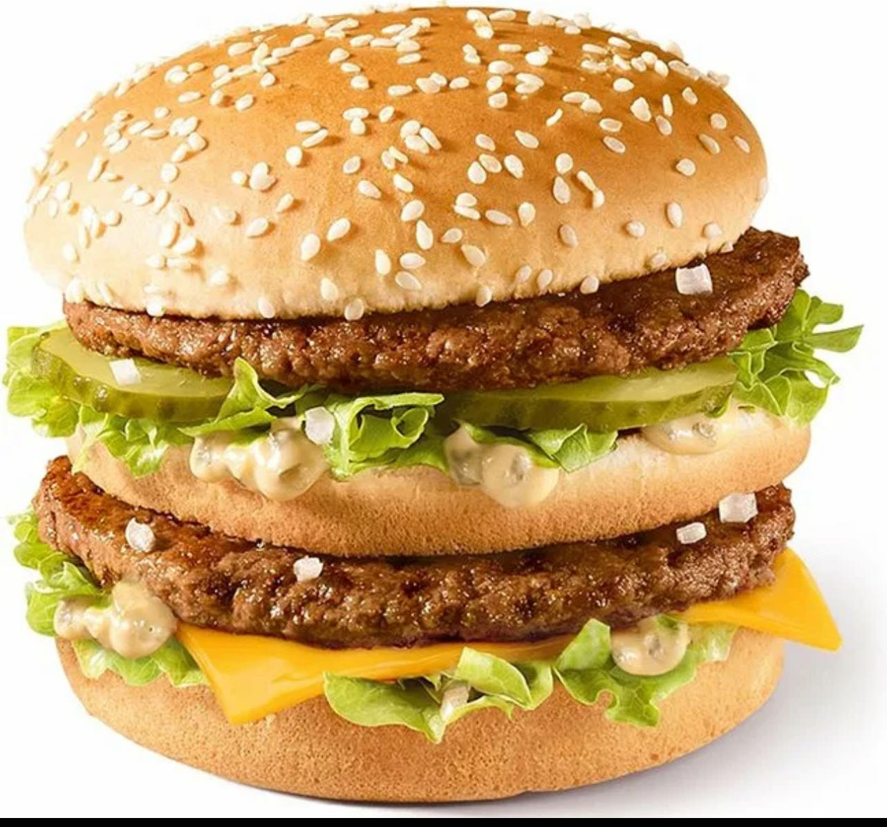 двойной бургер с сыром