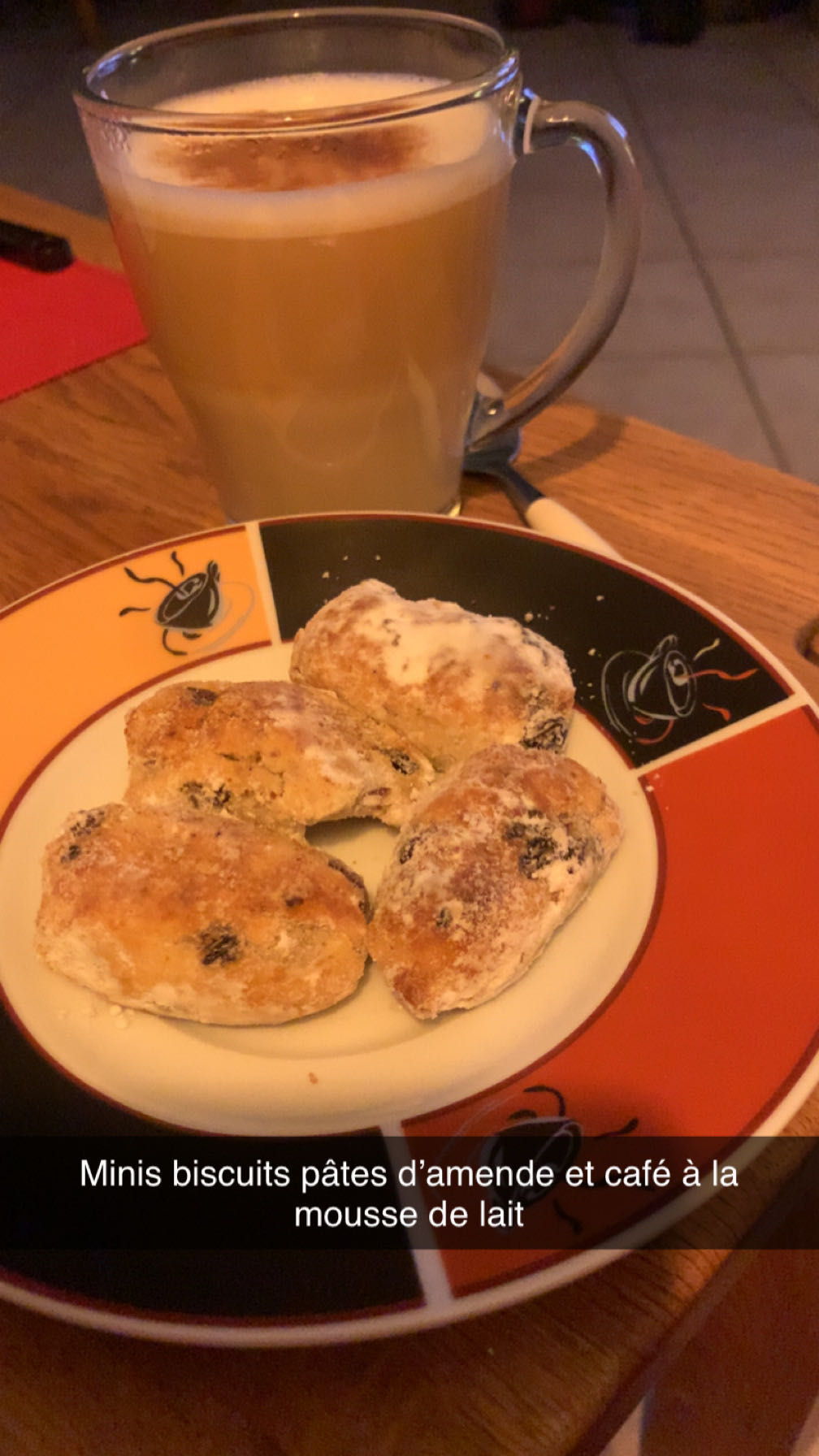 Biscuits et café au lait