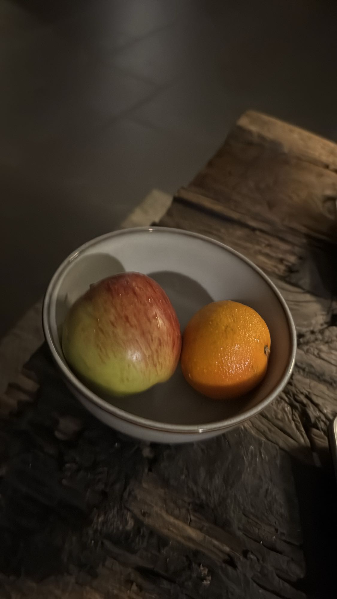 Appel en sinaasappel