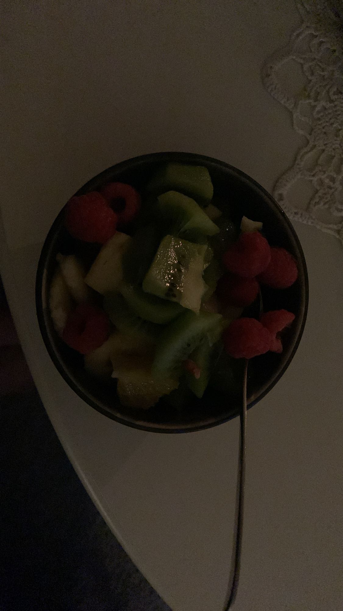 Fruktsallad skål