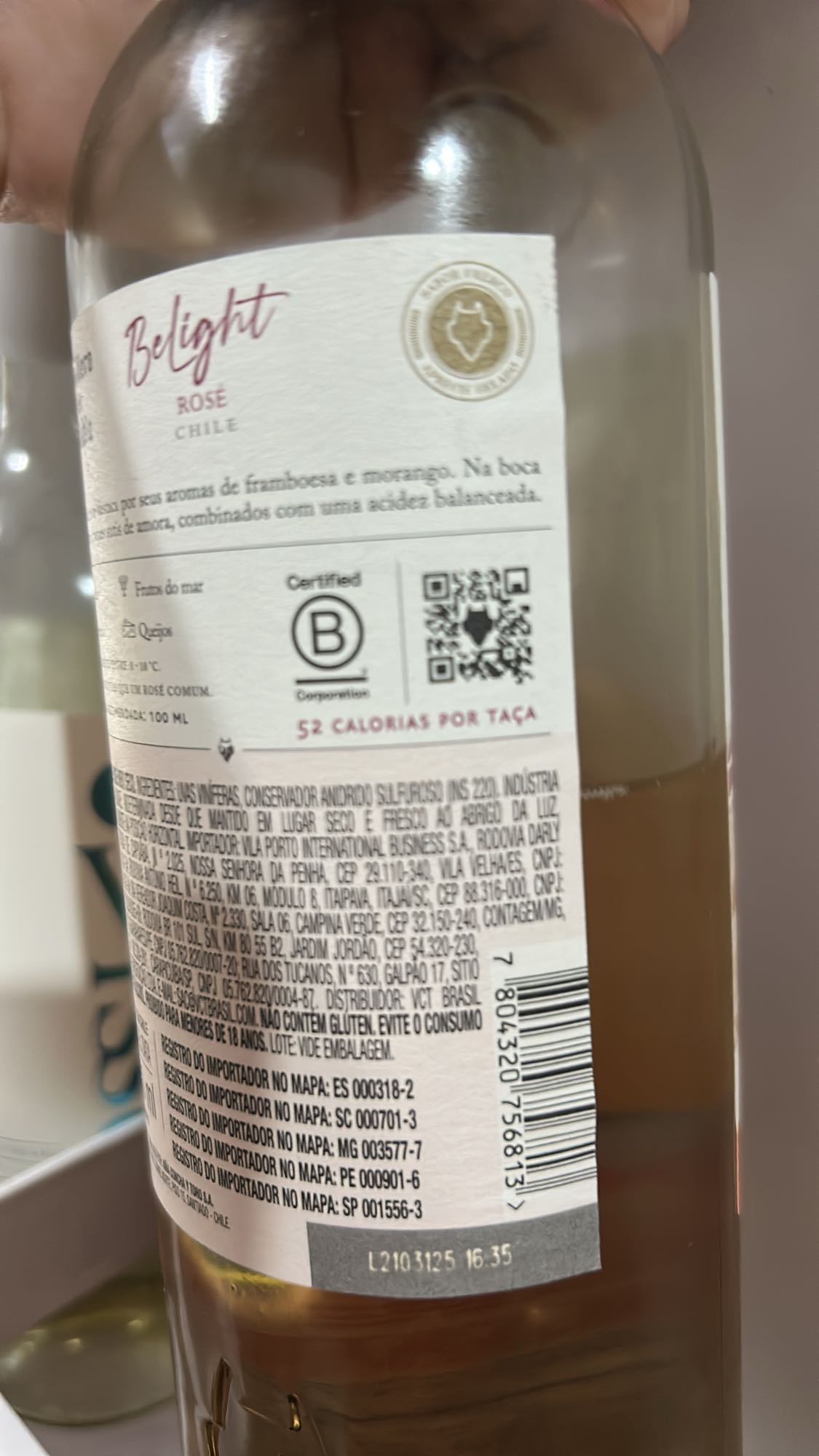Belight Rosé Wine