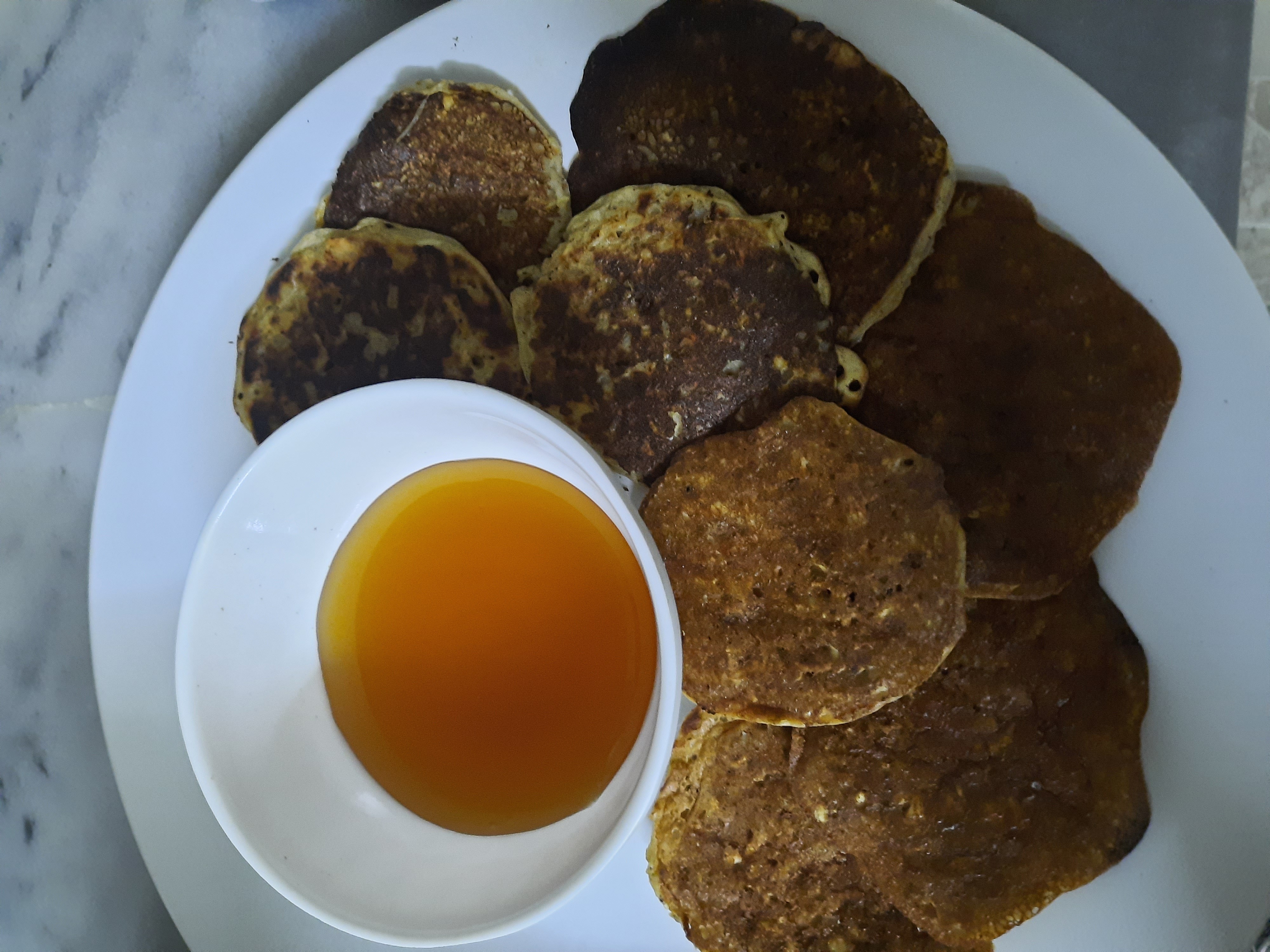 Banana Oat Pancakes