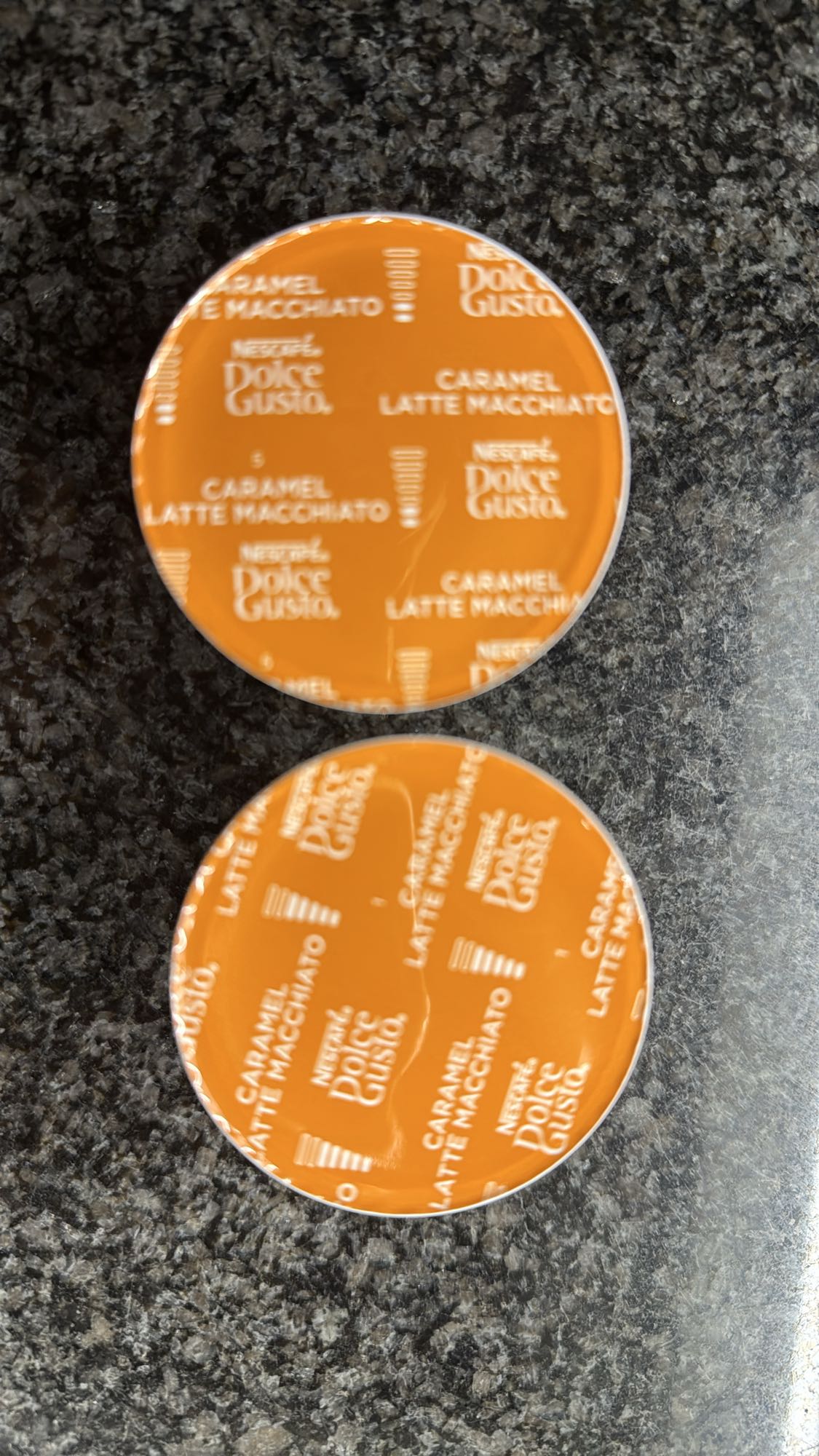 Caramel latte macchiato