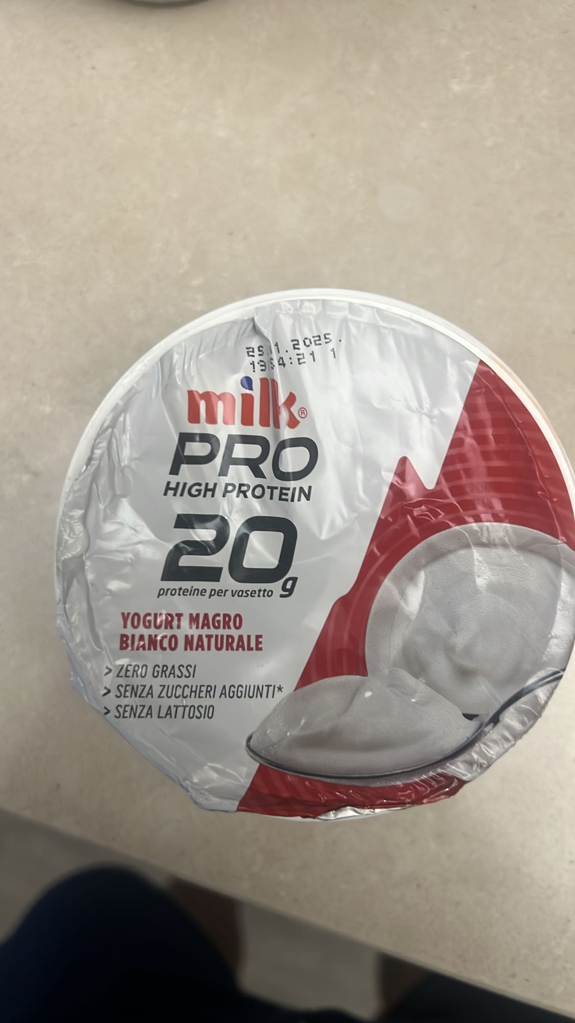 Yogurt magro proteico