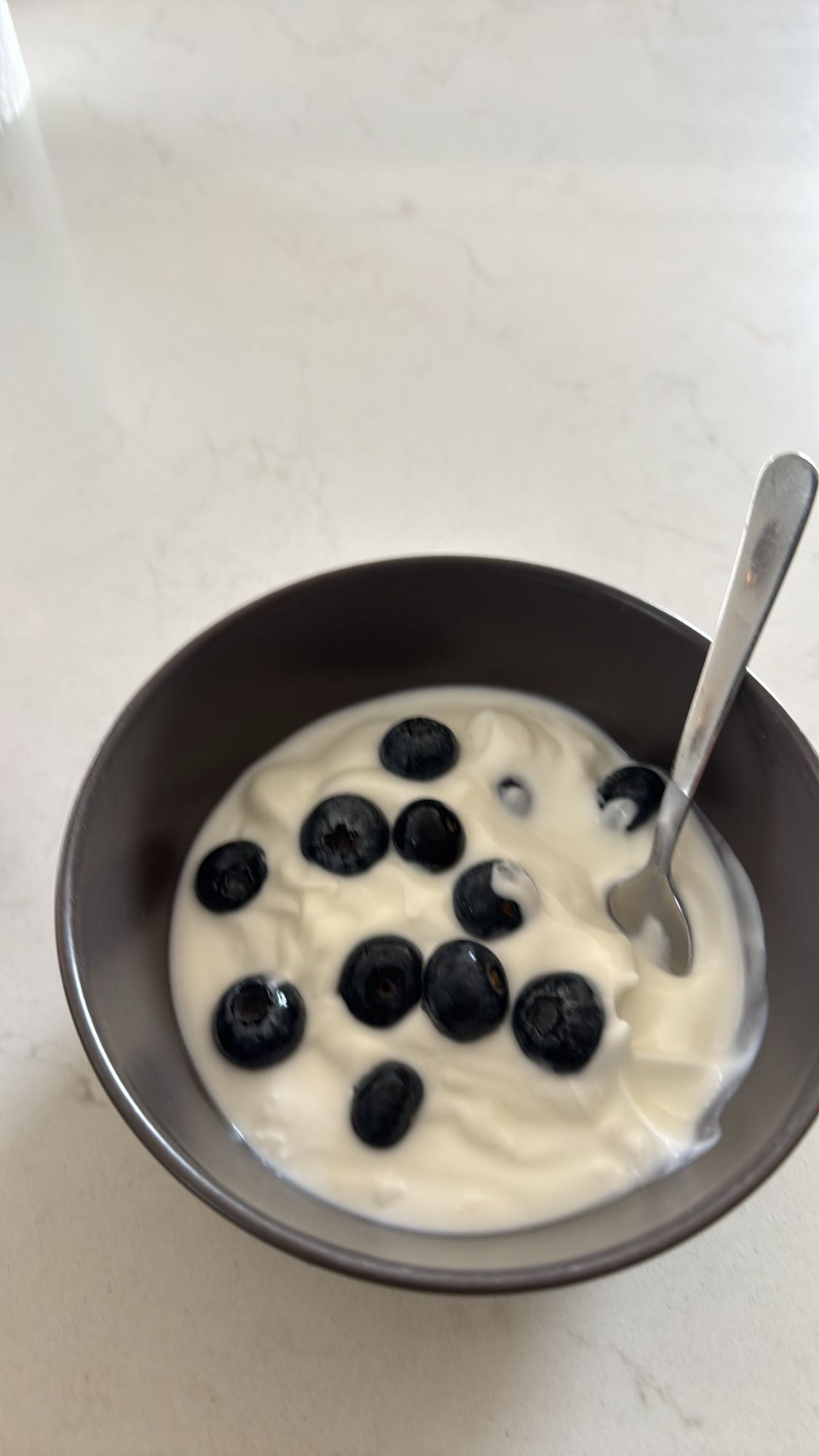 Yoğurt ve yaban mersini