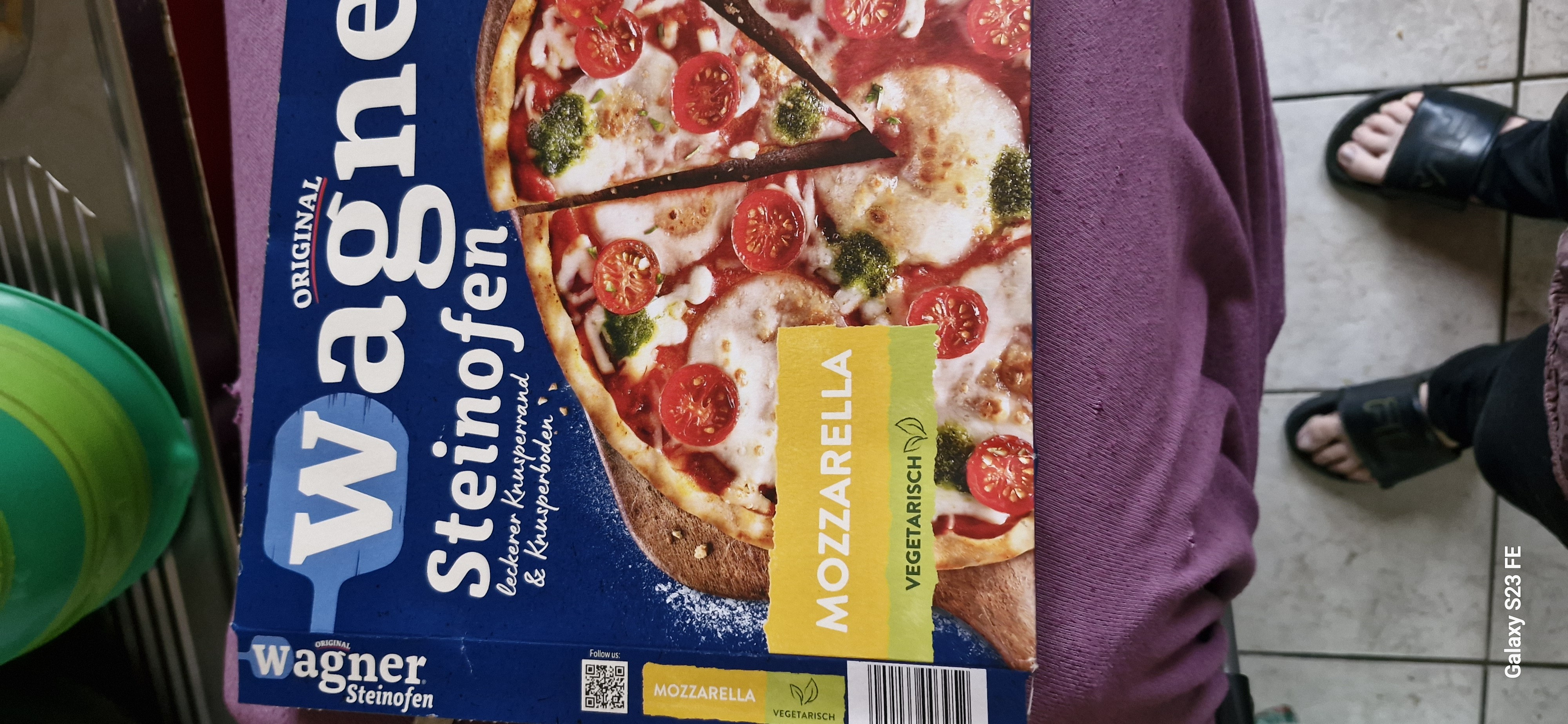 Wagner Steinofen Mozzarella Pizza