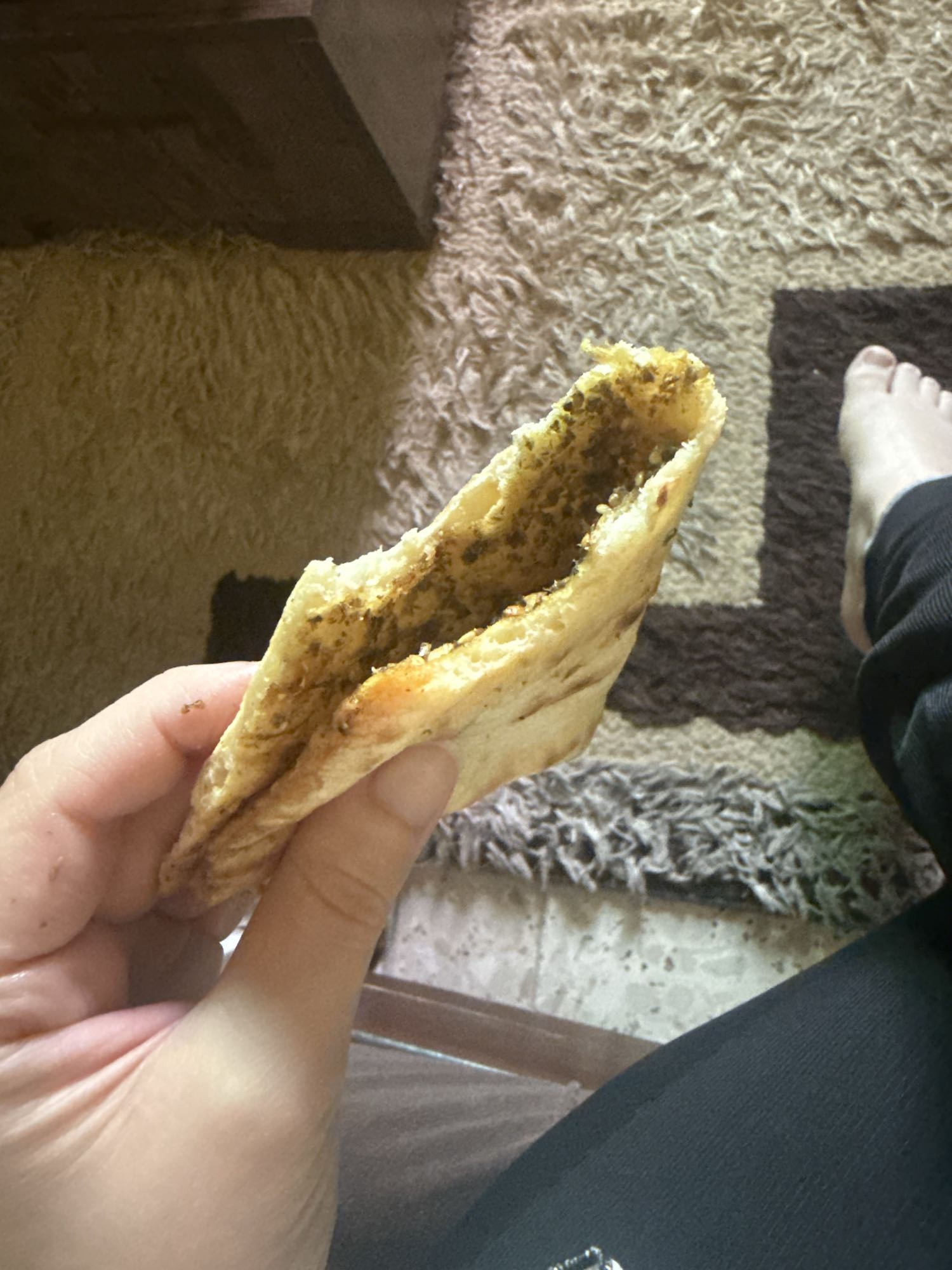 Zaatar Flatbread Pocket