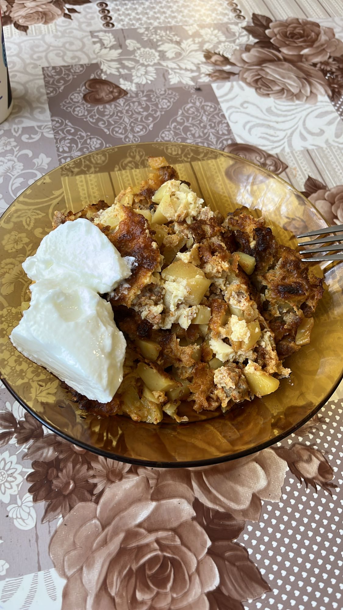 Запеканка с картофи и яйца