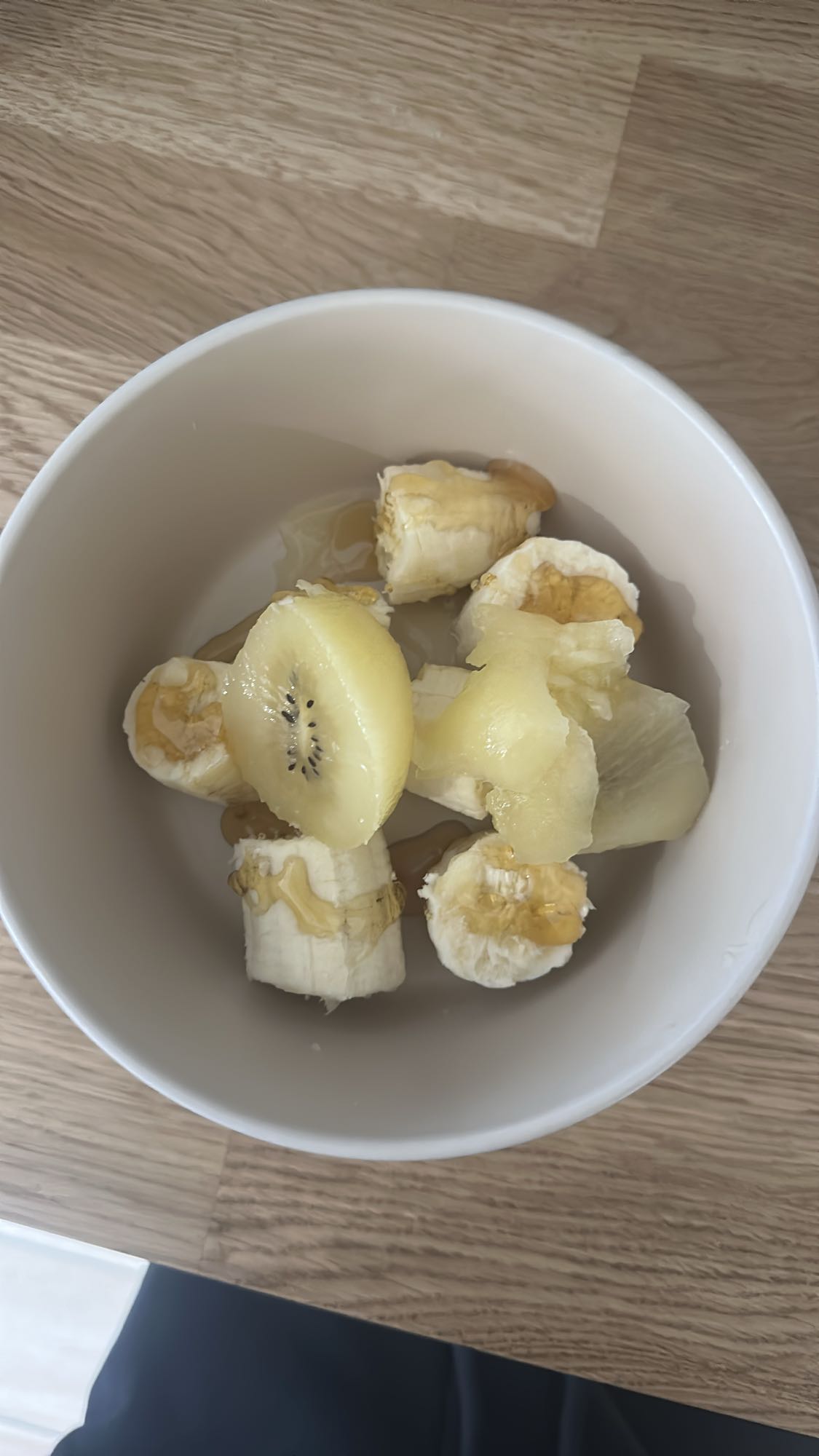 Salade de fruits banane kiwi