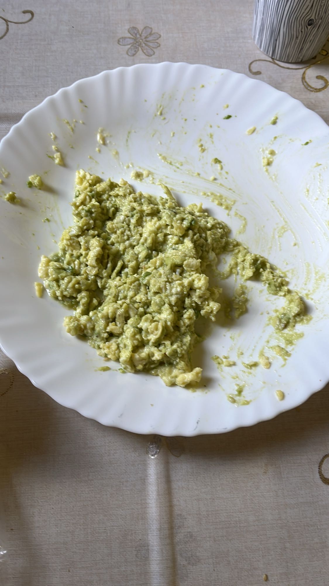 Avocado Scrambled Eggs