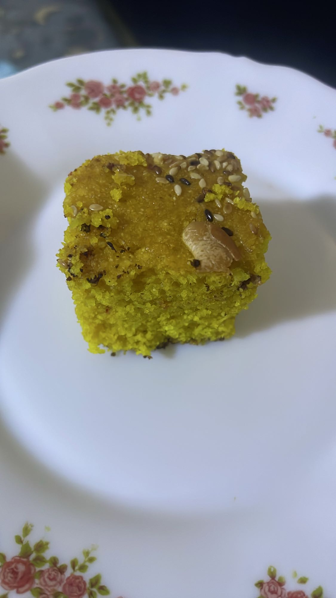 dhokla piece