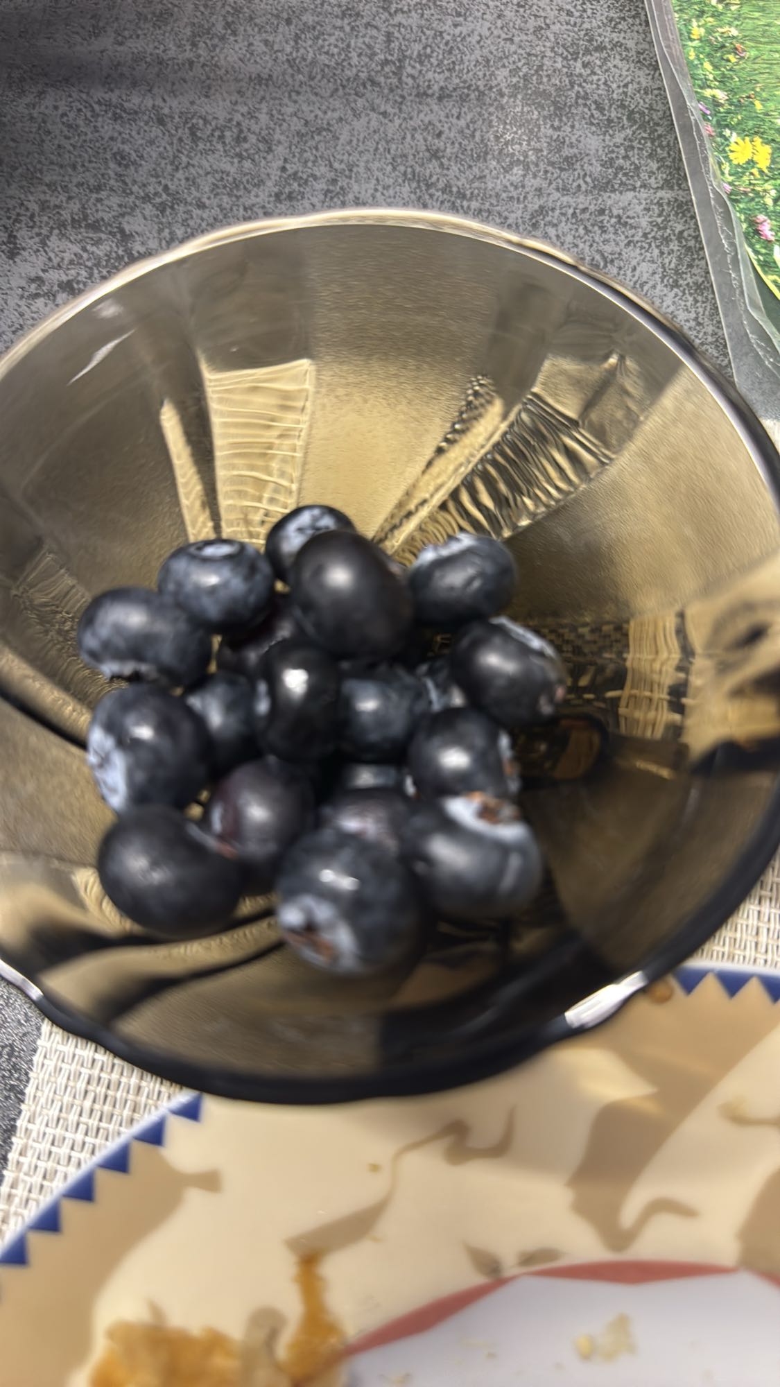Blaubeeren Snack
