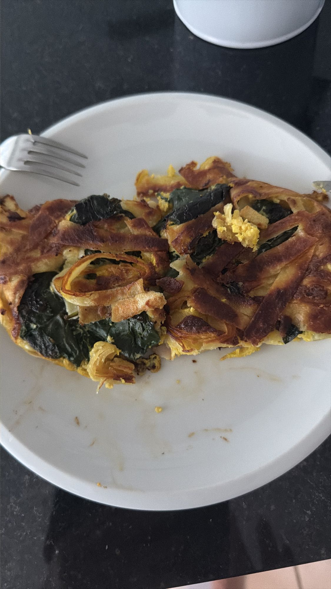 Spinat-Ei-Pfannkuchen