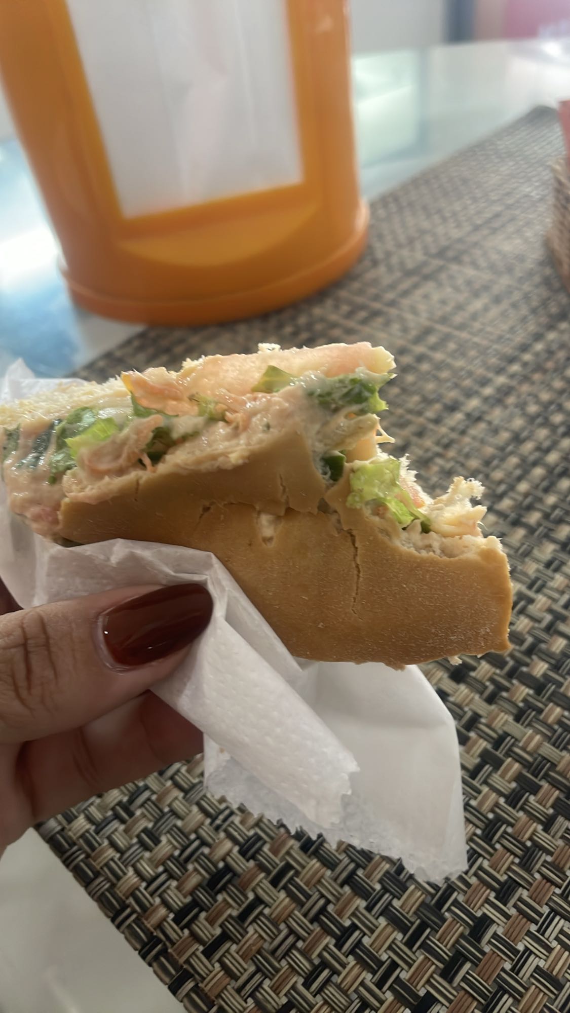 Sanduíche de frango