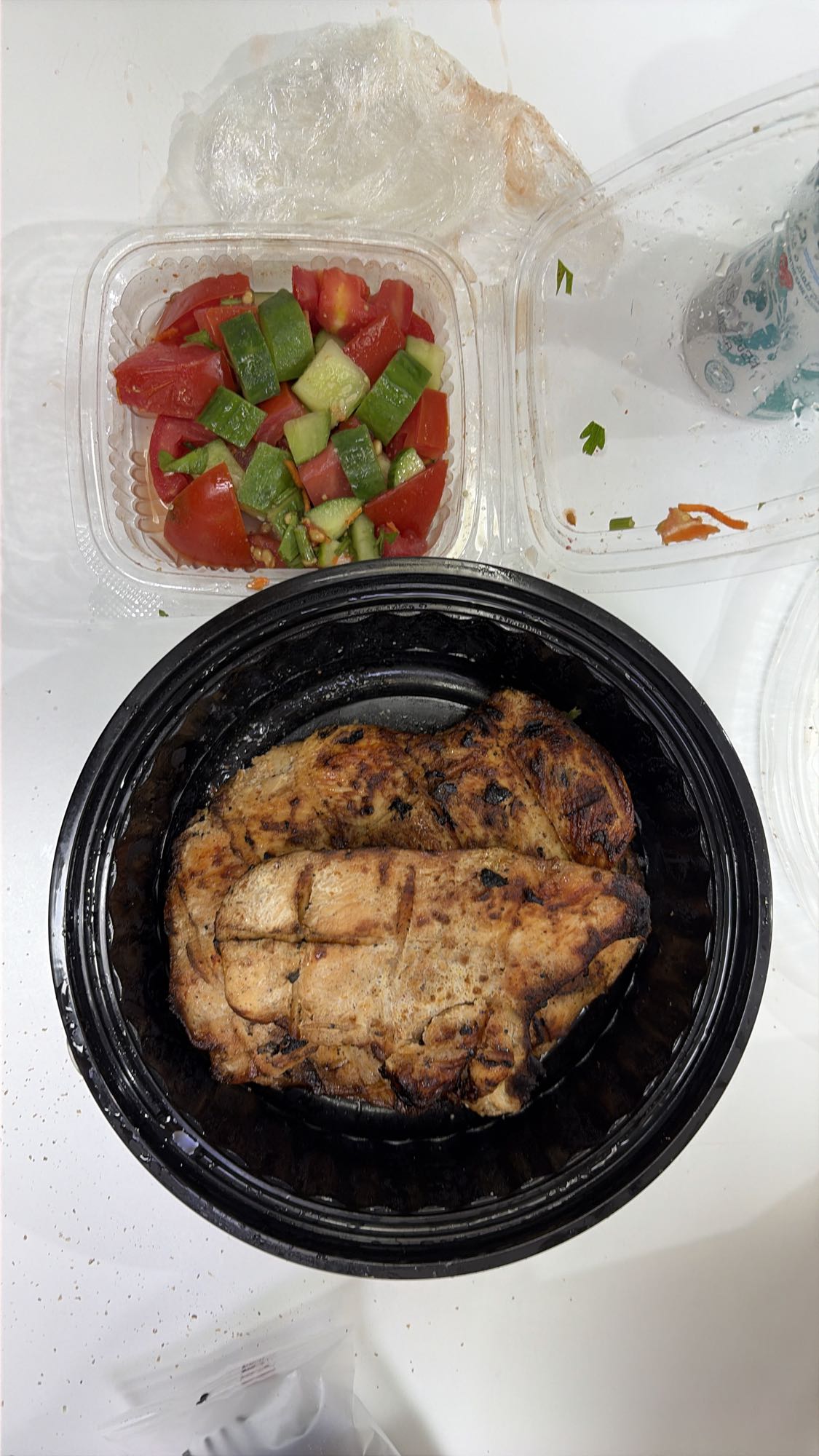 Grilled Chicken with Salad