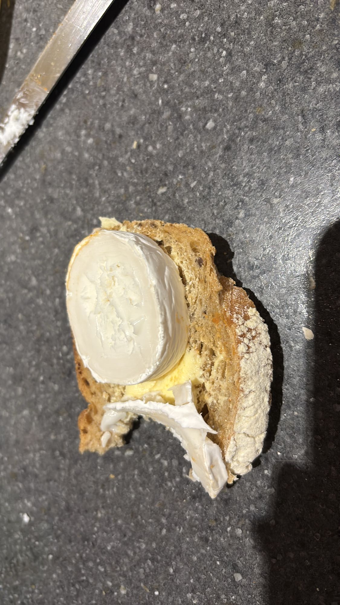 Tartine chèvre beurre