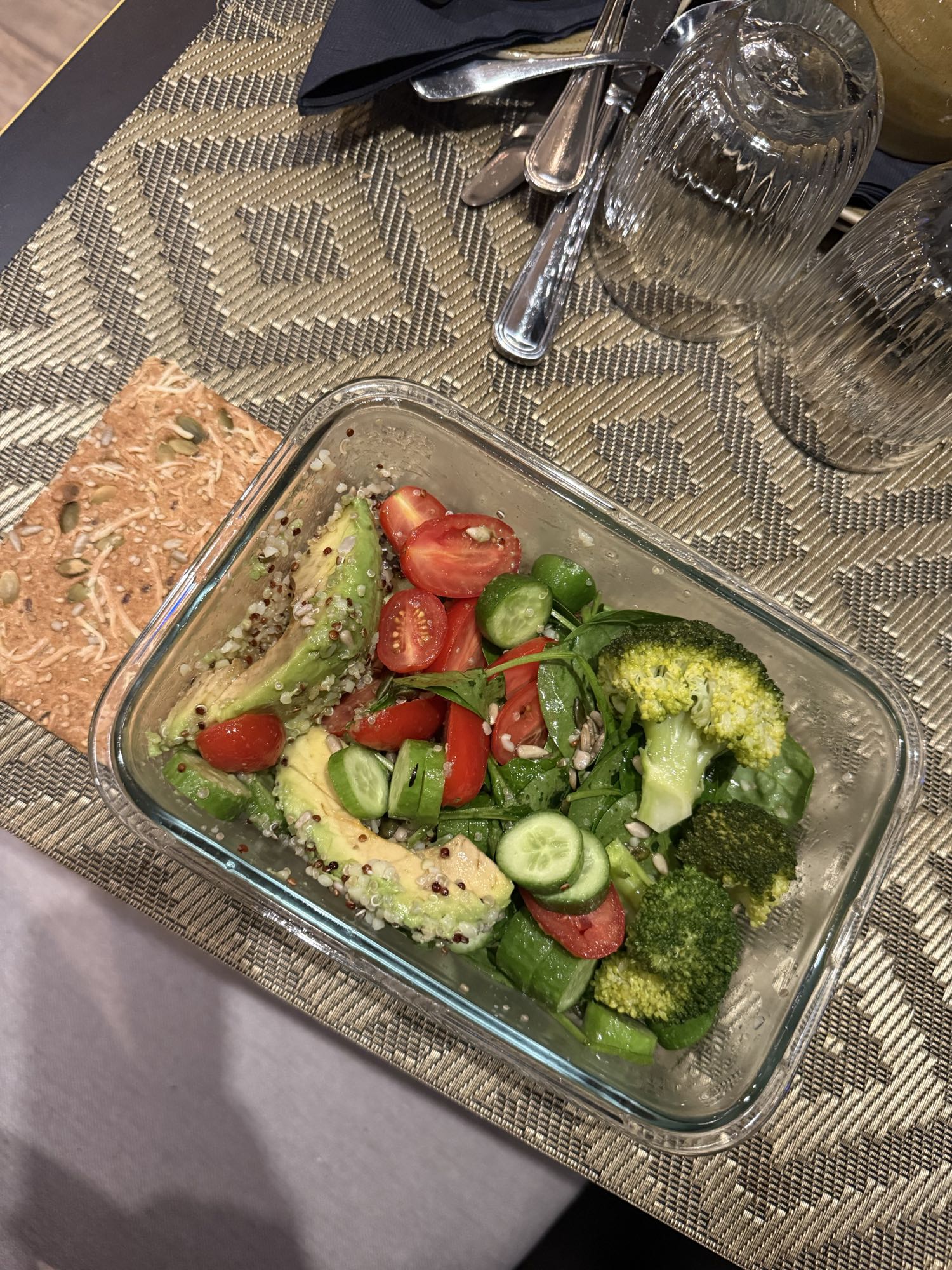 Salade quinoa avocat