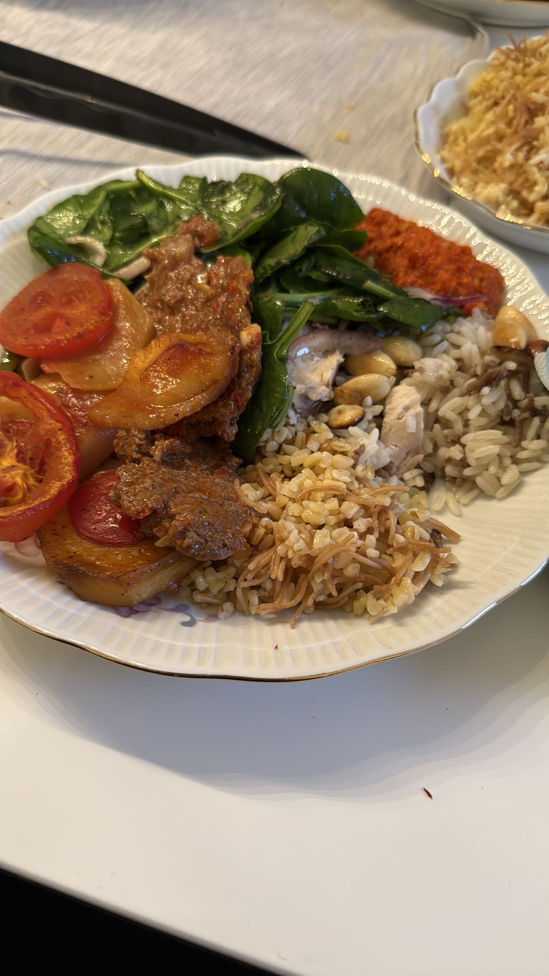 Mellanöstern tallrik