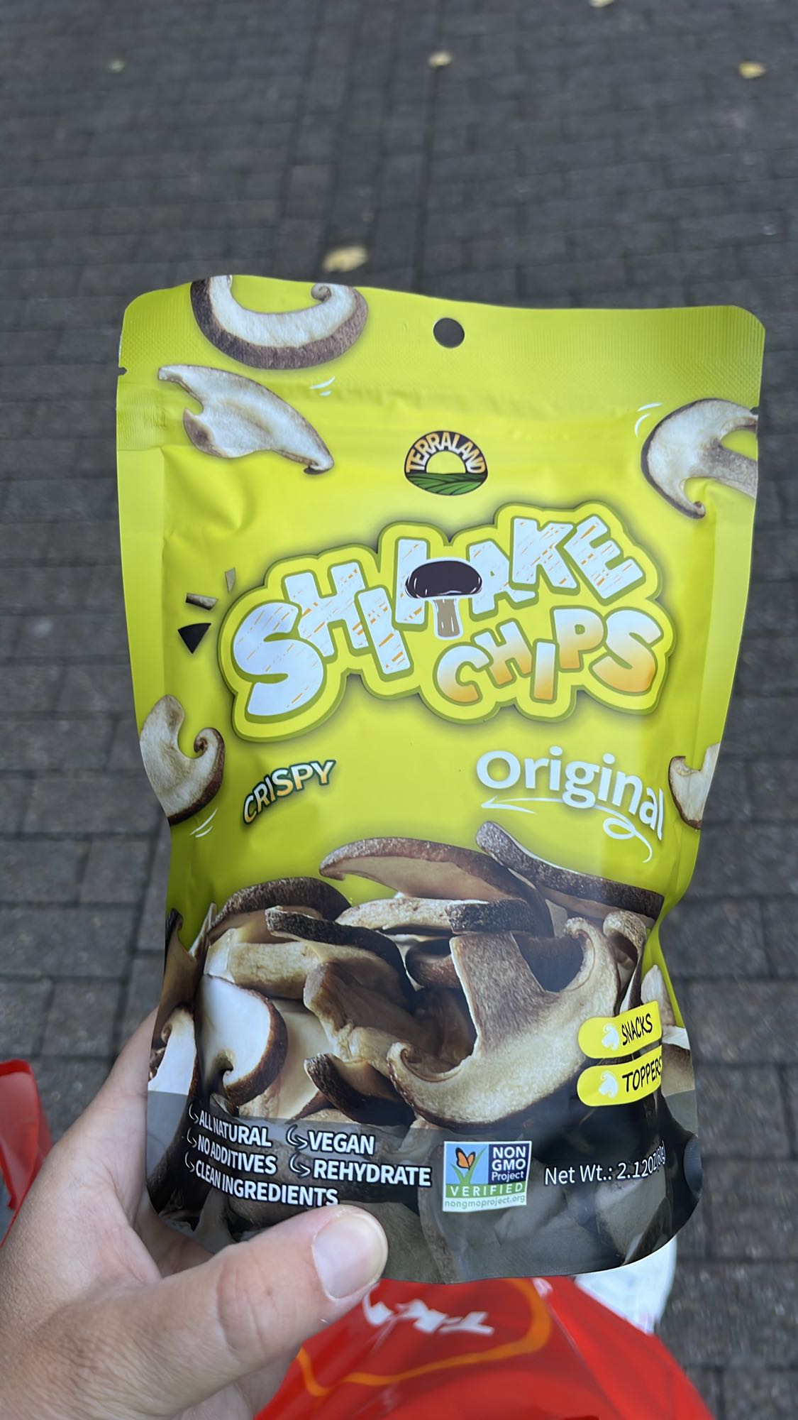 Shiitake Mushroom Chips