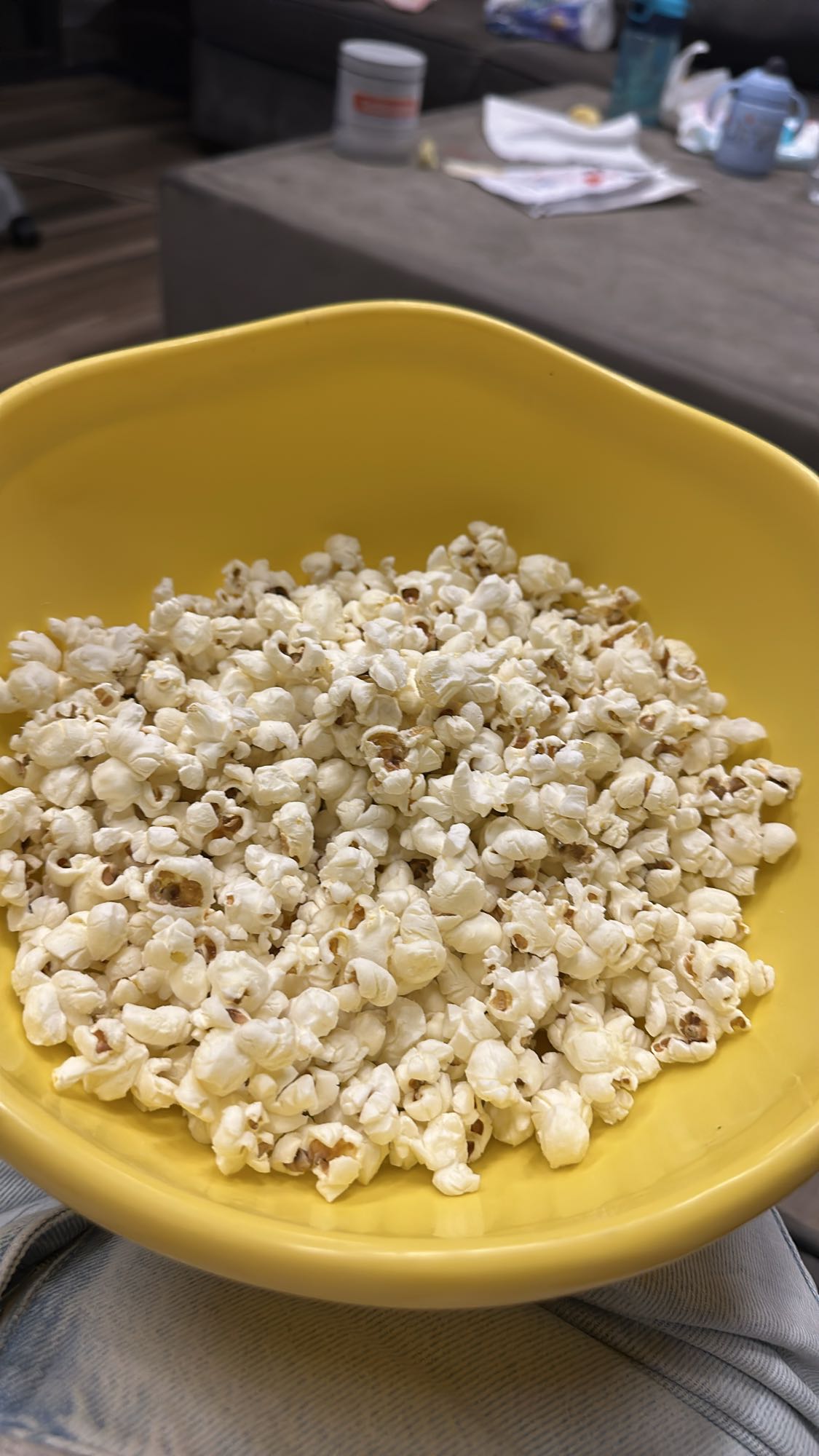 Plain Popcorn Bowl