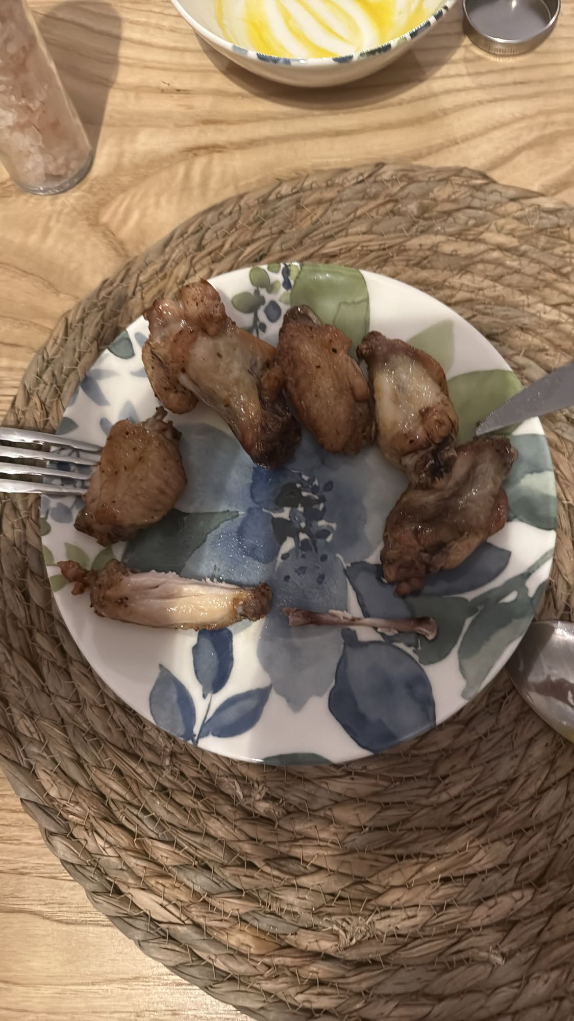 Tavuk kanat tabağı