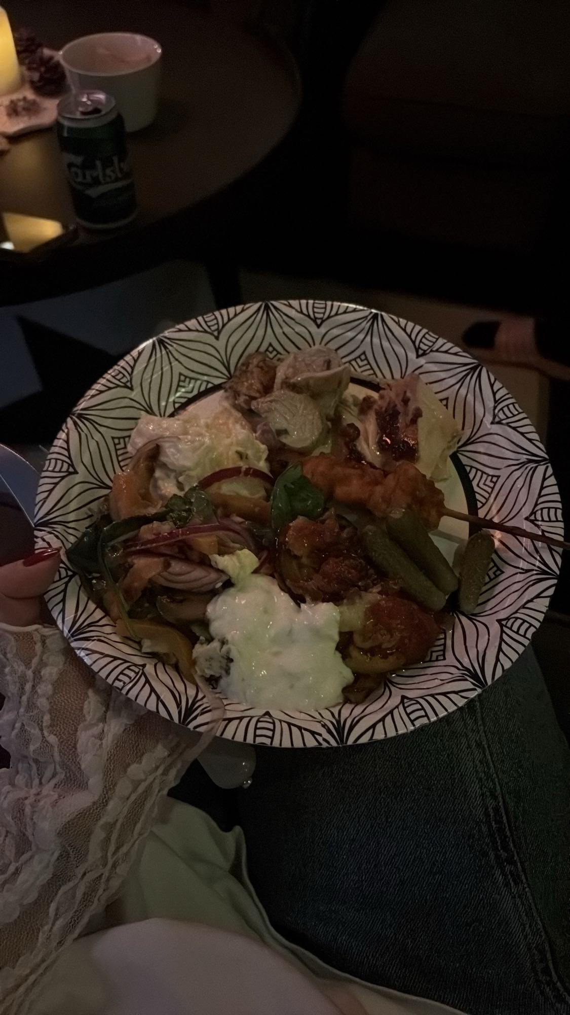 Blandad grilltallrik