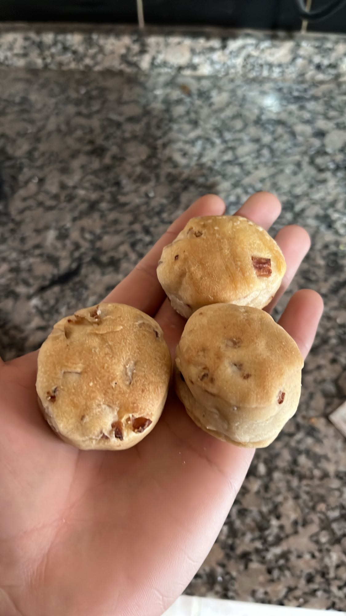 panecillos con jamón