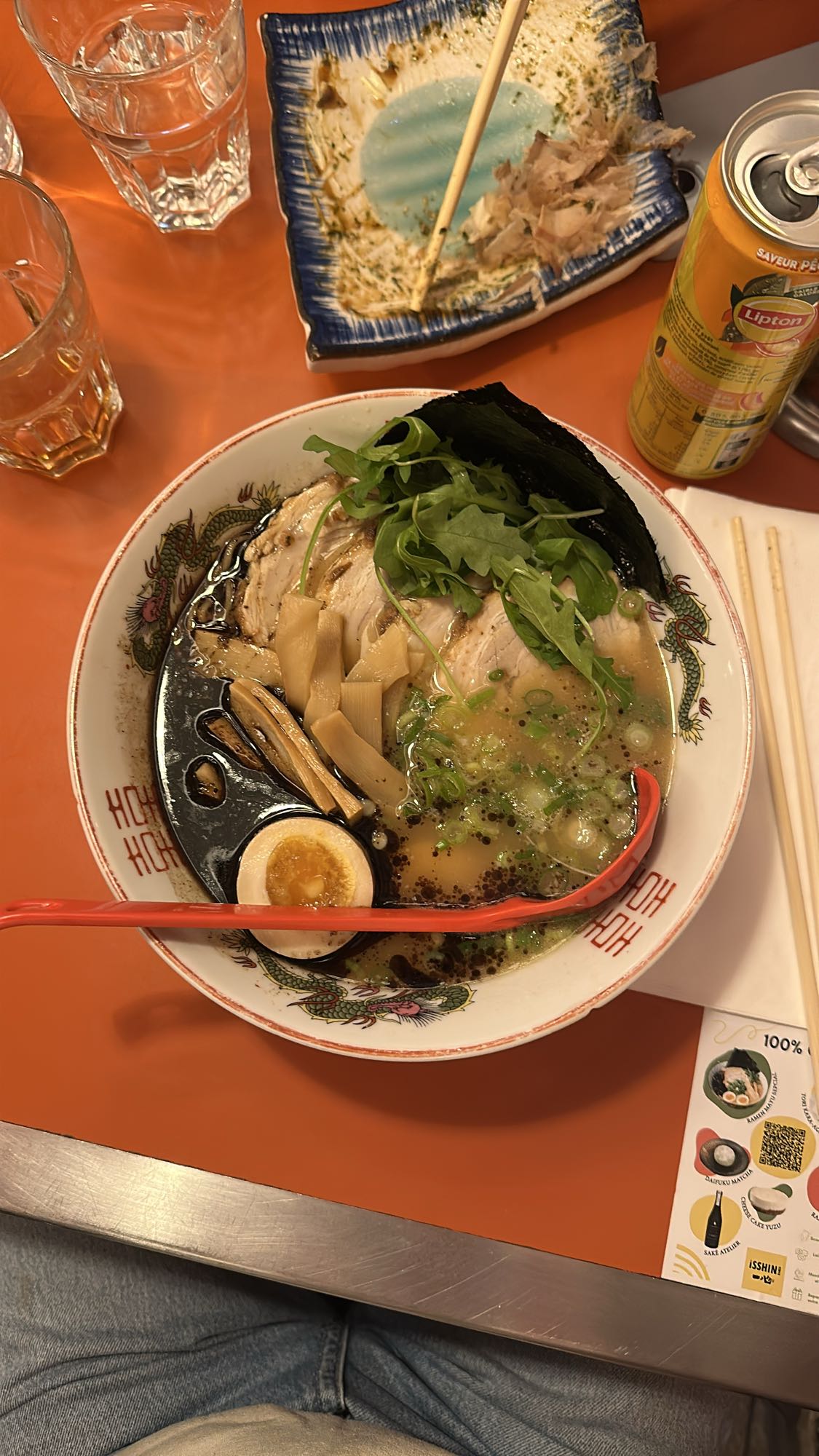 Ramen au porc et œuf