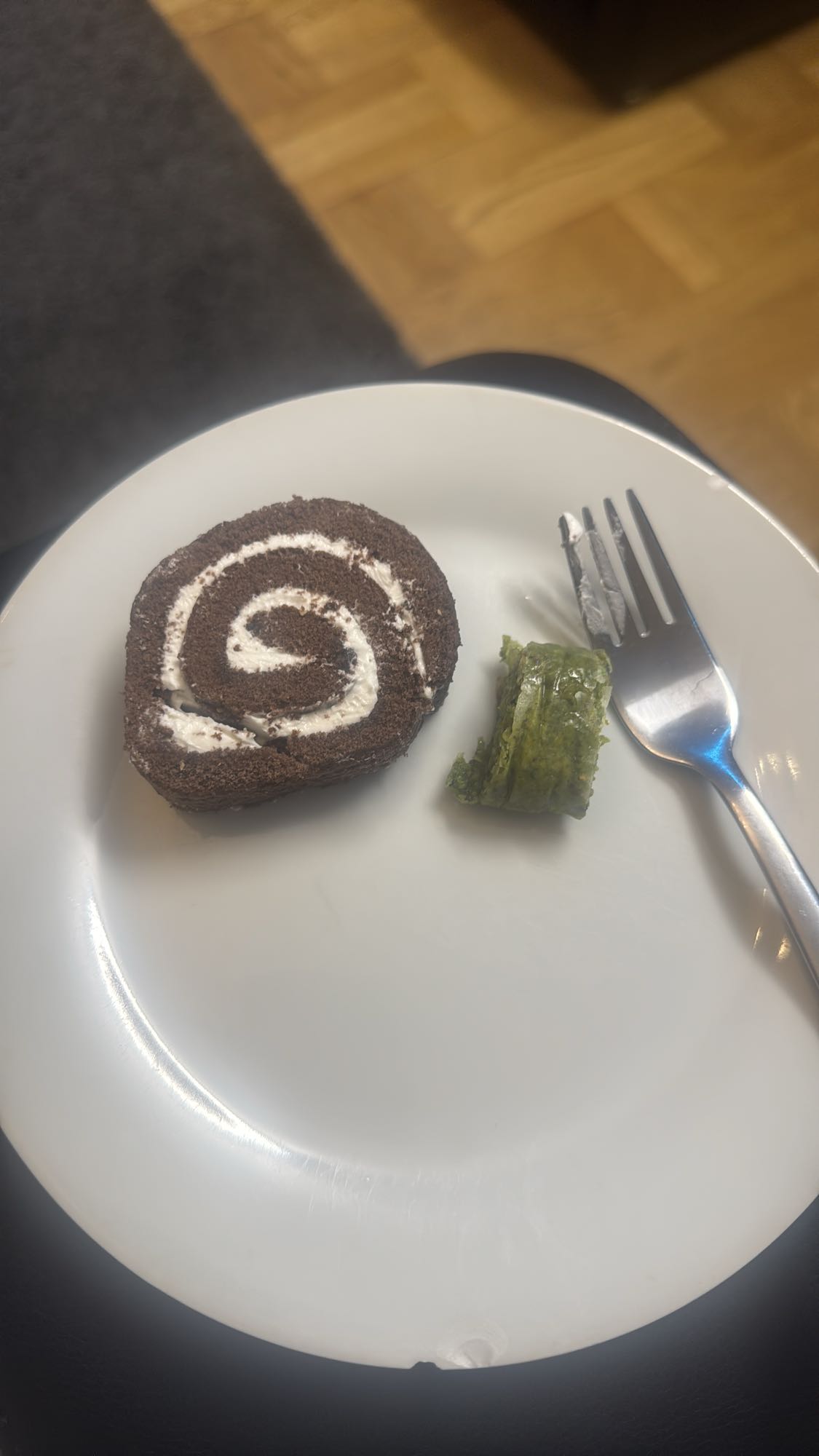 Chokladrulltårta & sjögräs